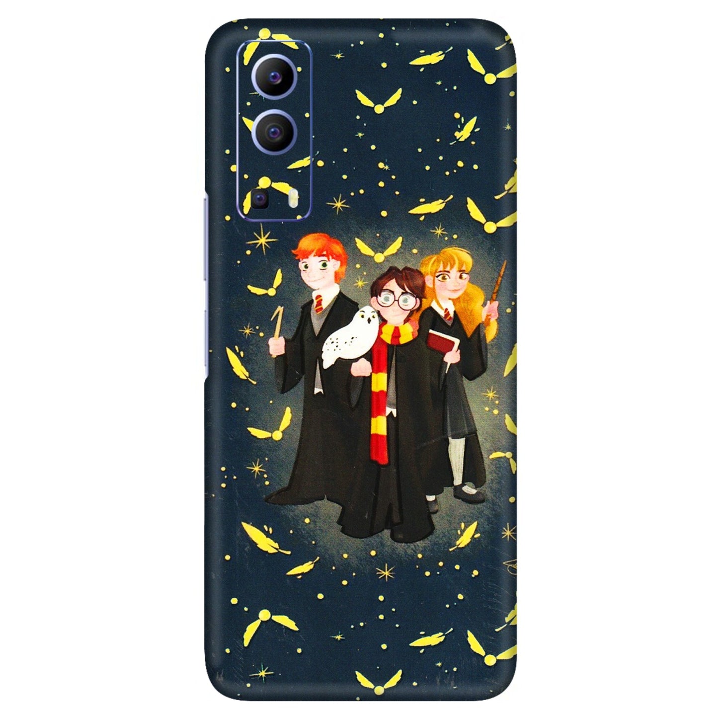 VIVO Z/V/X/T/U/S Series Phone Skins (All Models) - Harry Potter - 3D Embossed Finish (L-183) Vivo V21e (5G)