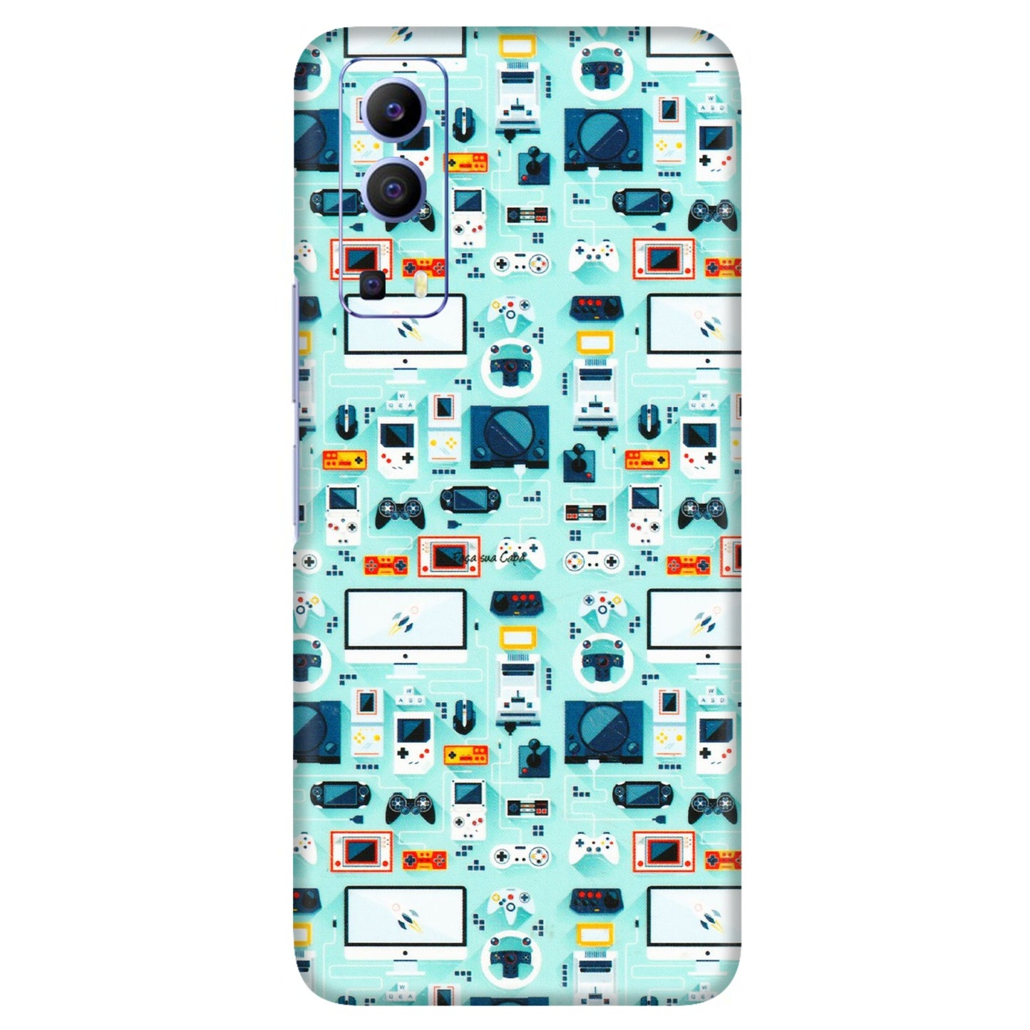 VIVO Z/V/X/T/U/S Series Phone Skins (All Models) - Gadgets Doodle - 3D Embossed Finish (L-184) Vivo V21e (5G)