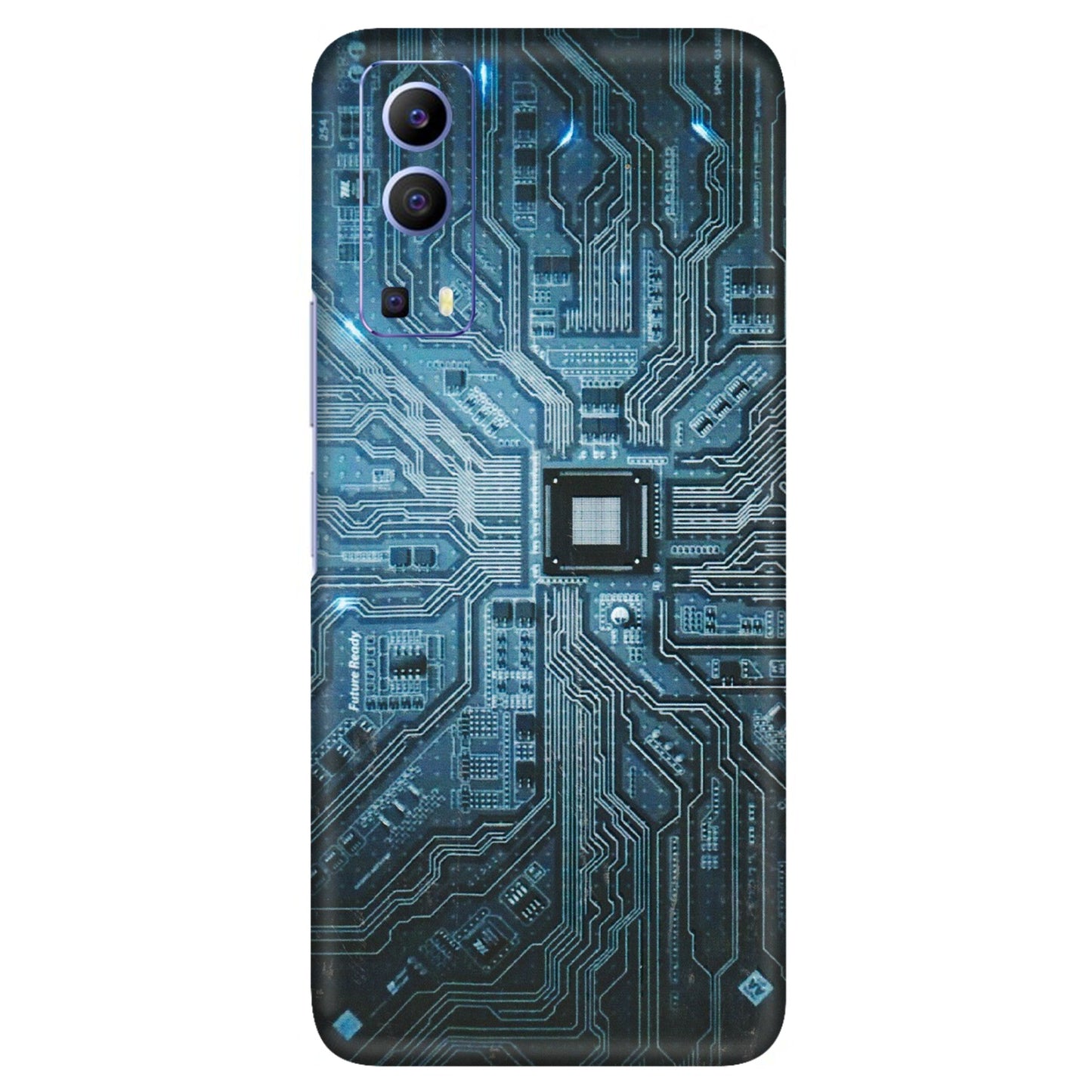 VIVO Z/V/X/T/U/S Series Phone Skins (All Models) - Original Circuit - 3D Embossed Finish (L-267) Vivo V21e (5G)