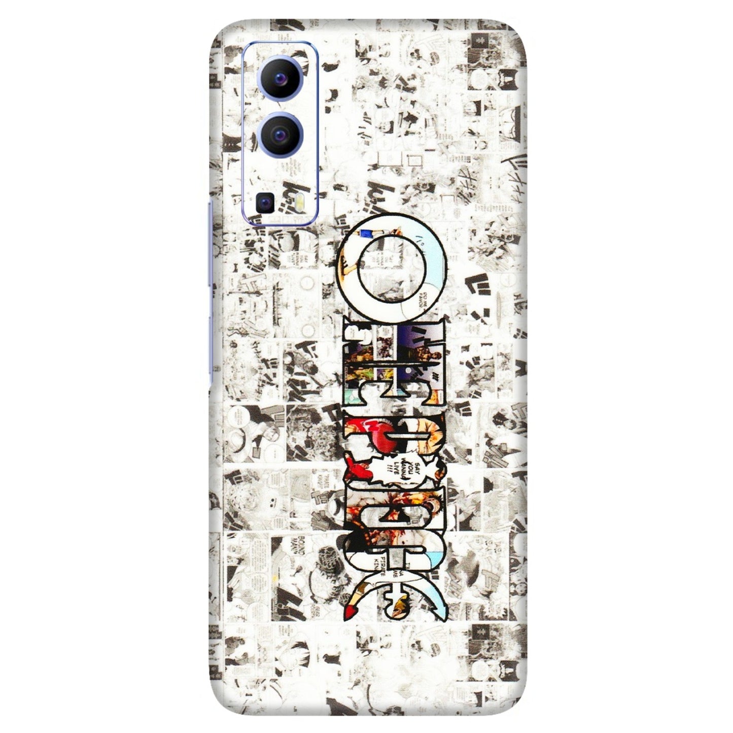 VIVO Z/V/X/T/U/S Series Phone Skins (All Models) - One Piece Manga - 3D Embossed Finish (L-26) Vivo V21e (5G)