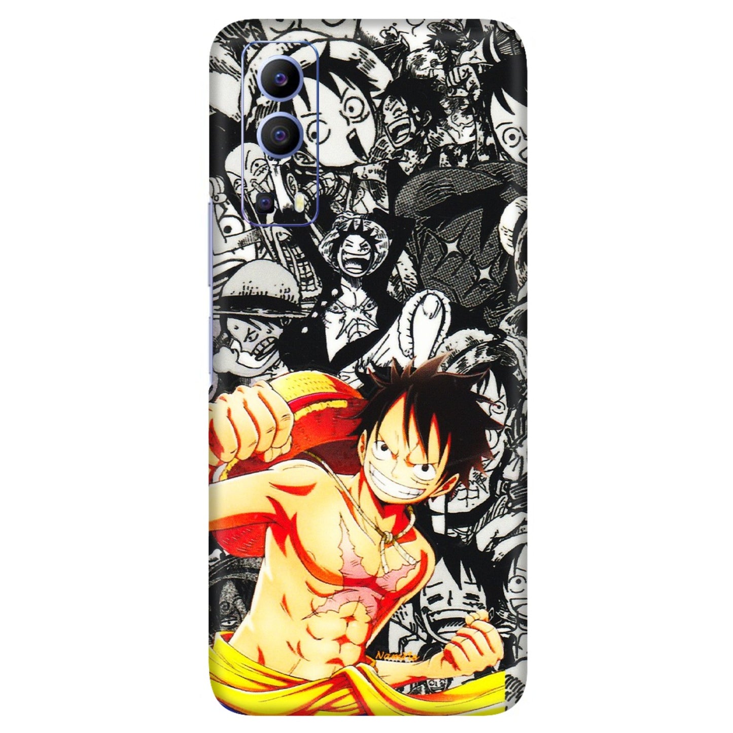 VIVO Z/V/X/T/U/S Series Phone Skins (All Models) - Anime Comics Games Doodles - 3D Embossed Finish (L-27) Vivo V21e (5G)