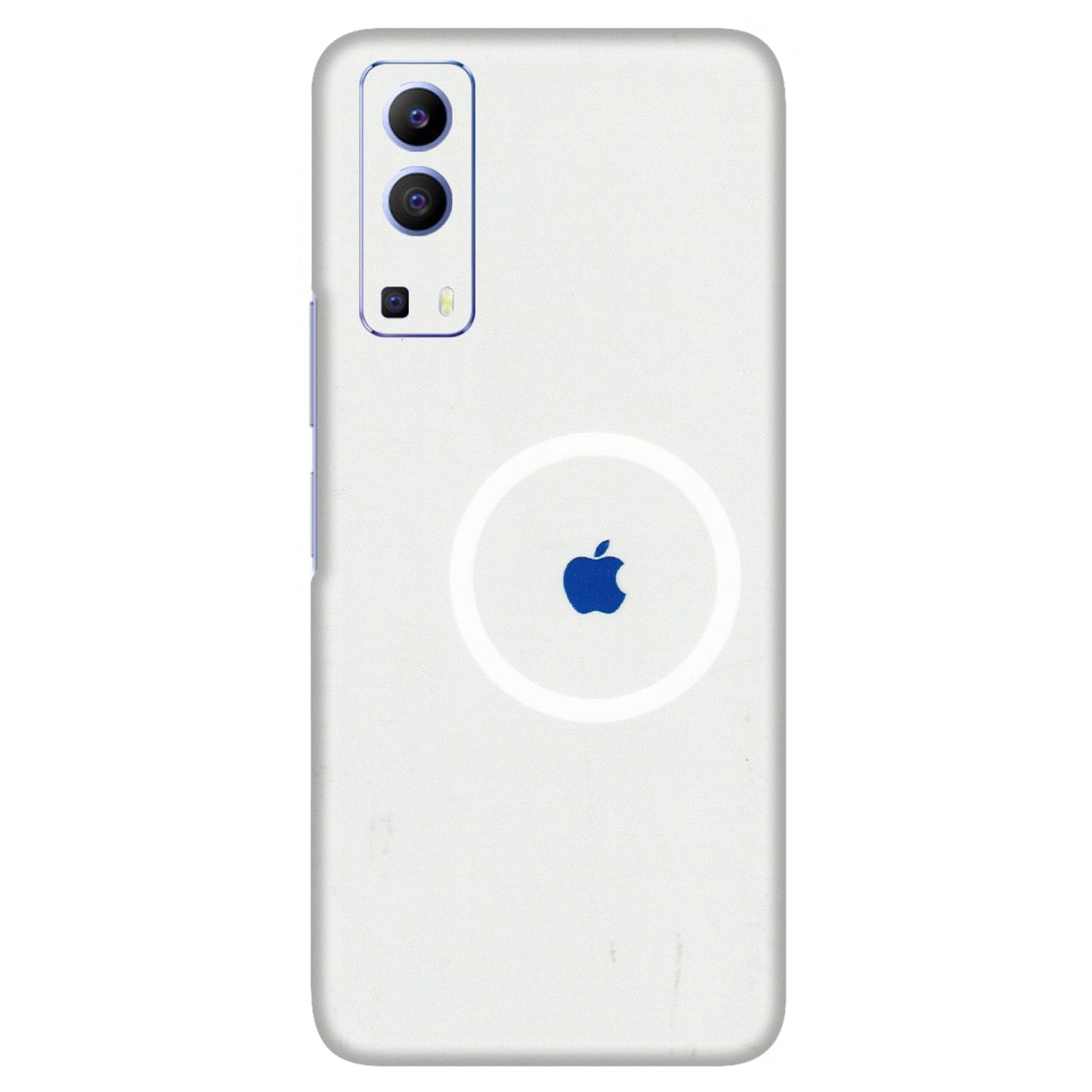VIVO Z/V/X/T/U/S Series Phone Skins (All Models) - iPhone Magsafe Logo - 3D Embossed Finish (L-320) Vivo V21e (5G)