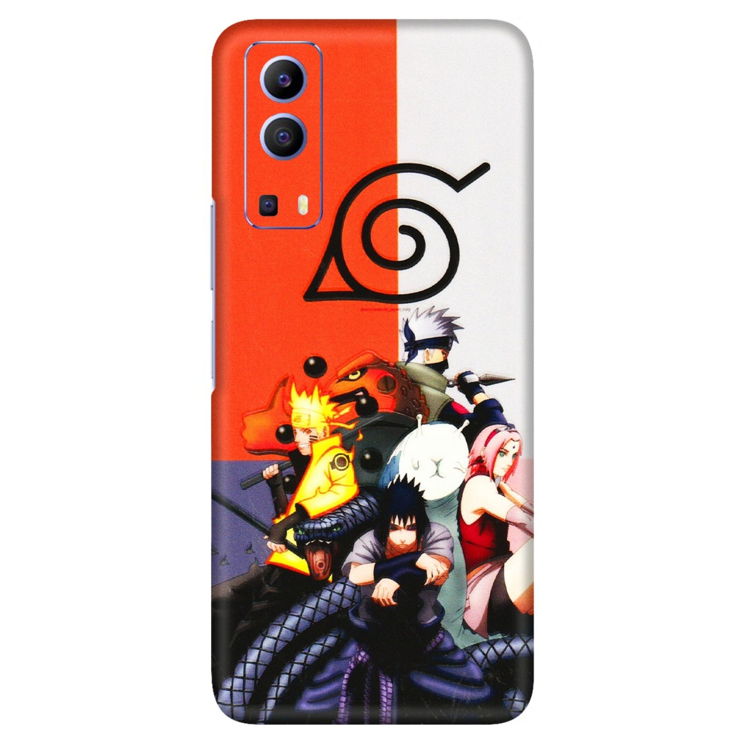VIVO Z/V/X/T/U/S Series Phone Skins (All Models) - Naruto Final Fight - 3D Embossed Finish (L-33) Vivo V21e (5G)