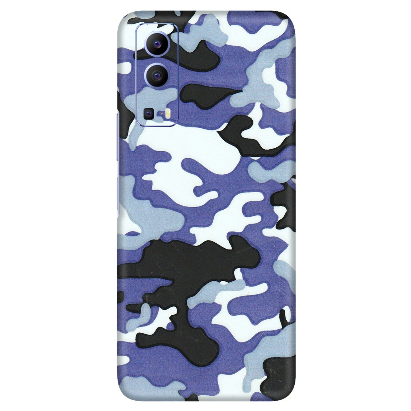 VIVO Z/V/X/T/U/S Series Phone Skins (All Models) - Powerfull Military Camoflauge - 3D Embossed Finish (L-49) Vivo V21e (5G)