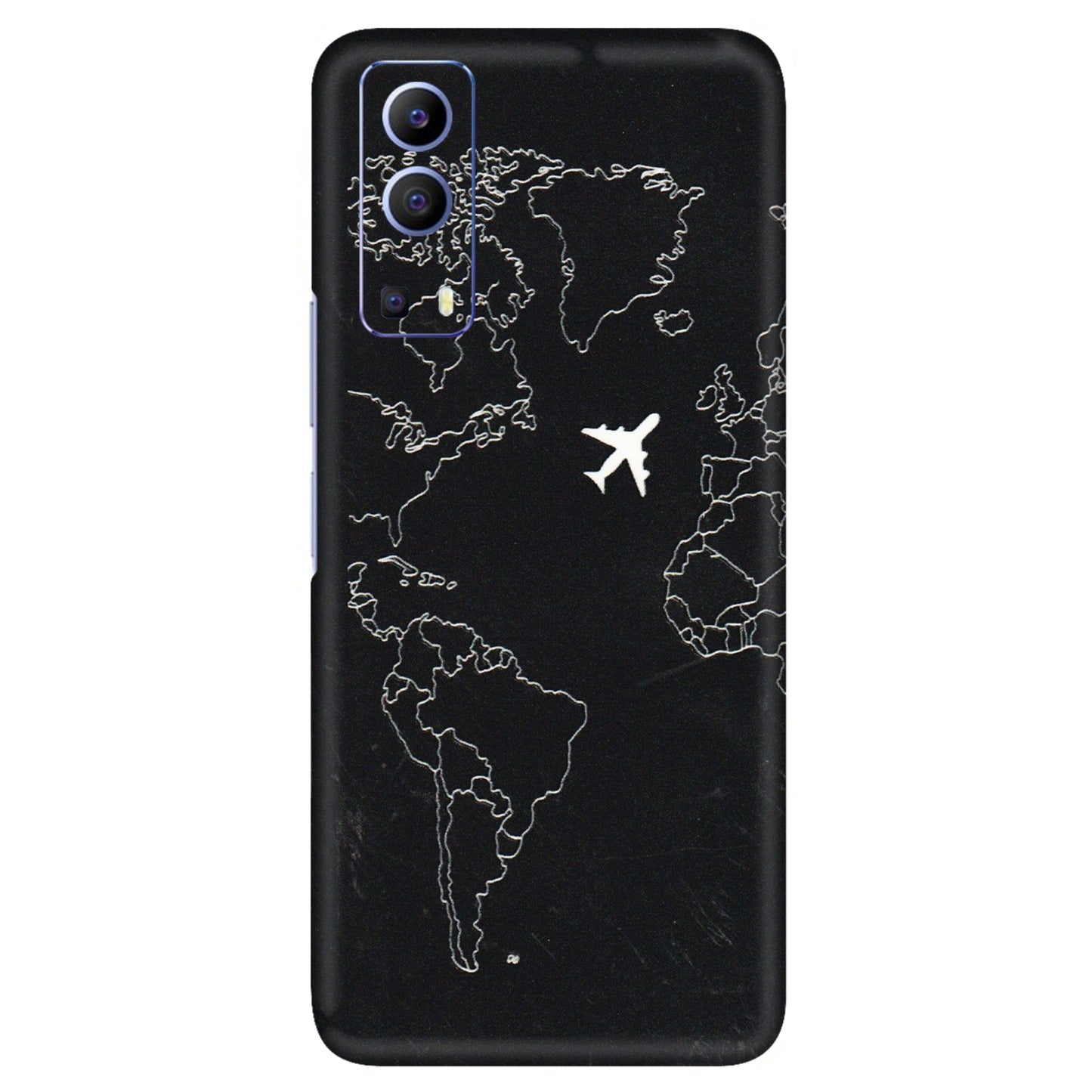 VIVO Z/V/X/T/U/S Series Phone Skins (All Models) - Never Ending Travel - 3D Embossed Finish (L-79) Vivo V21e (5G)