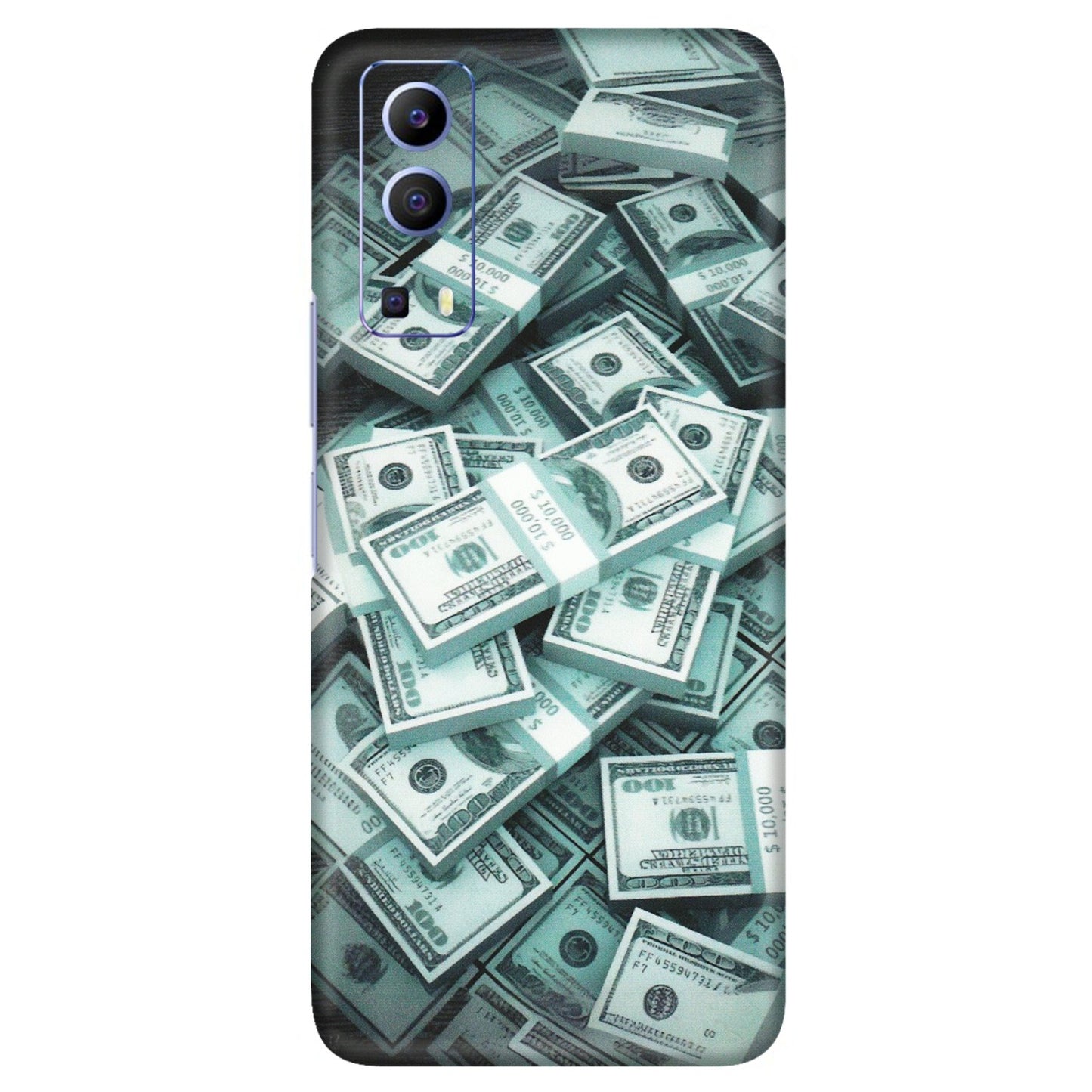 VIVO Z/V/X/T/U/S Series Phone Skins (All Models) - Hundred Dollar Bill - Matte Finish (M-162) Vivo V21e (5G)