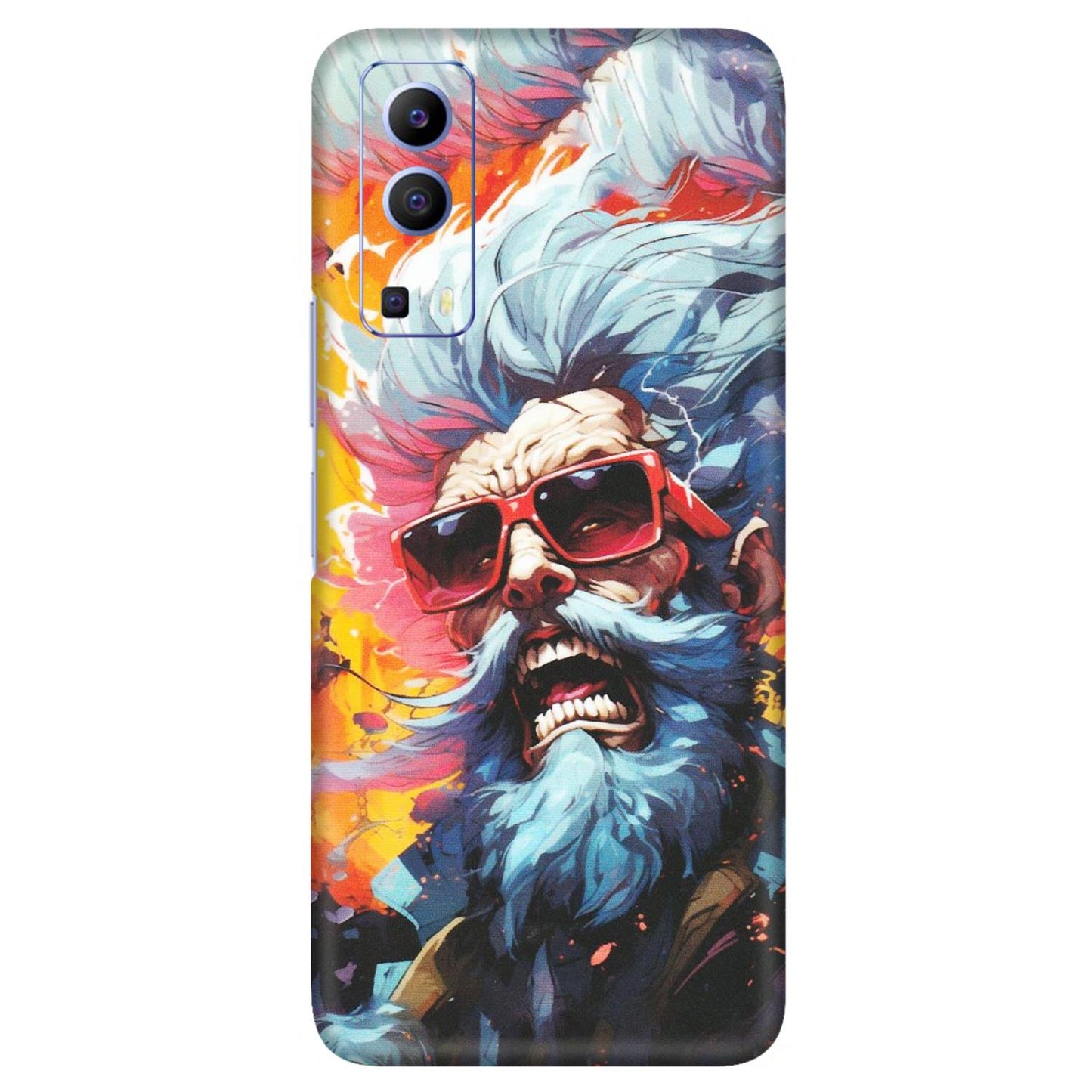 VIVO Z/V/X/T/U/S Series Phone Skins (All Models) - Daddy Cool Character - Matte Finish (M-43) Vivo V21e (5G)