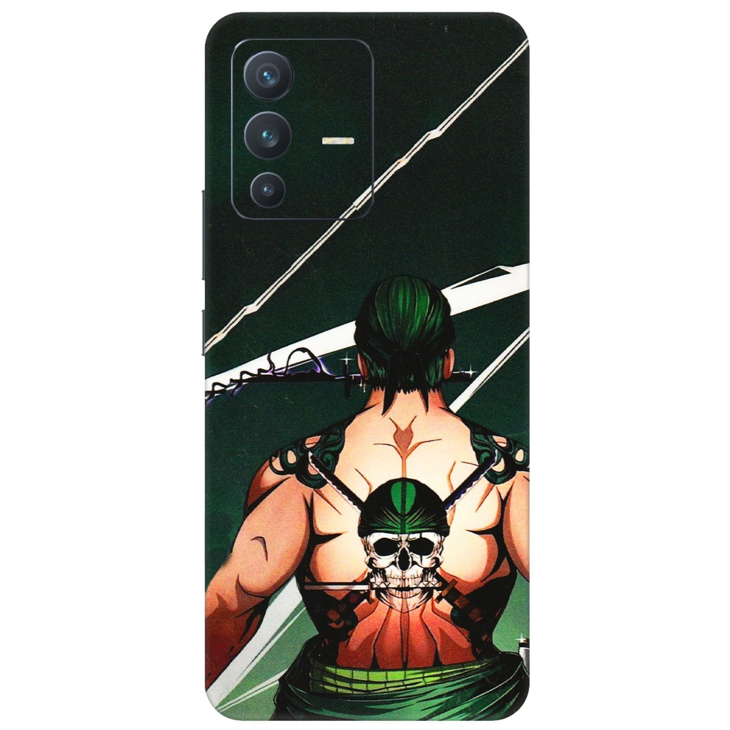 VIVO Z/V/X/T/U/S Series Phone Skins (All Models) - Zoro Anime - 3D Embossed Finish (L-23) Vivo V23 (5G)