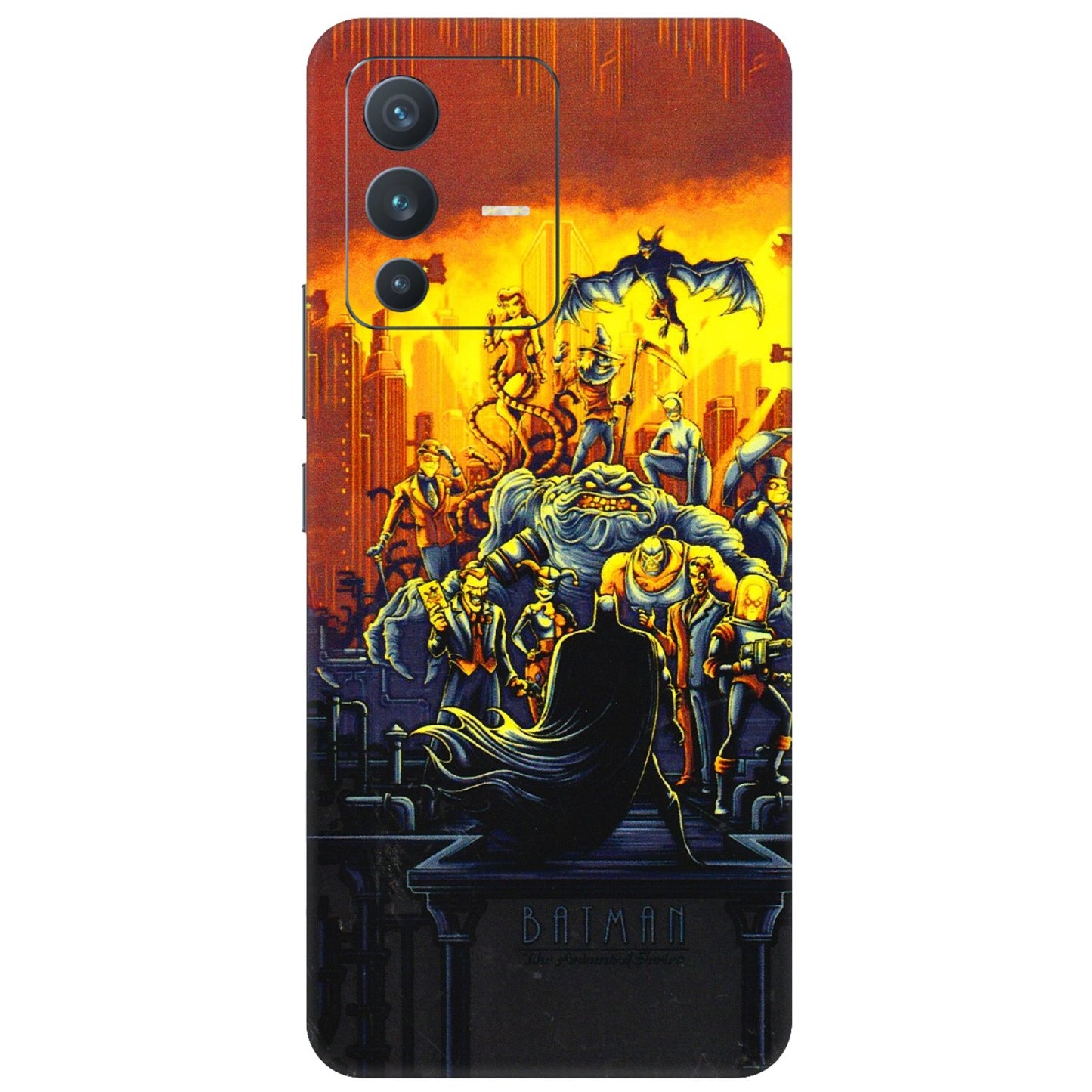 VIVO Z/V/X/T/U/S Series Phone Skins (All Models) - Games Doodles - 3D Embossed Finish (L-24) Vivo V23 (5G)