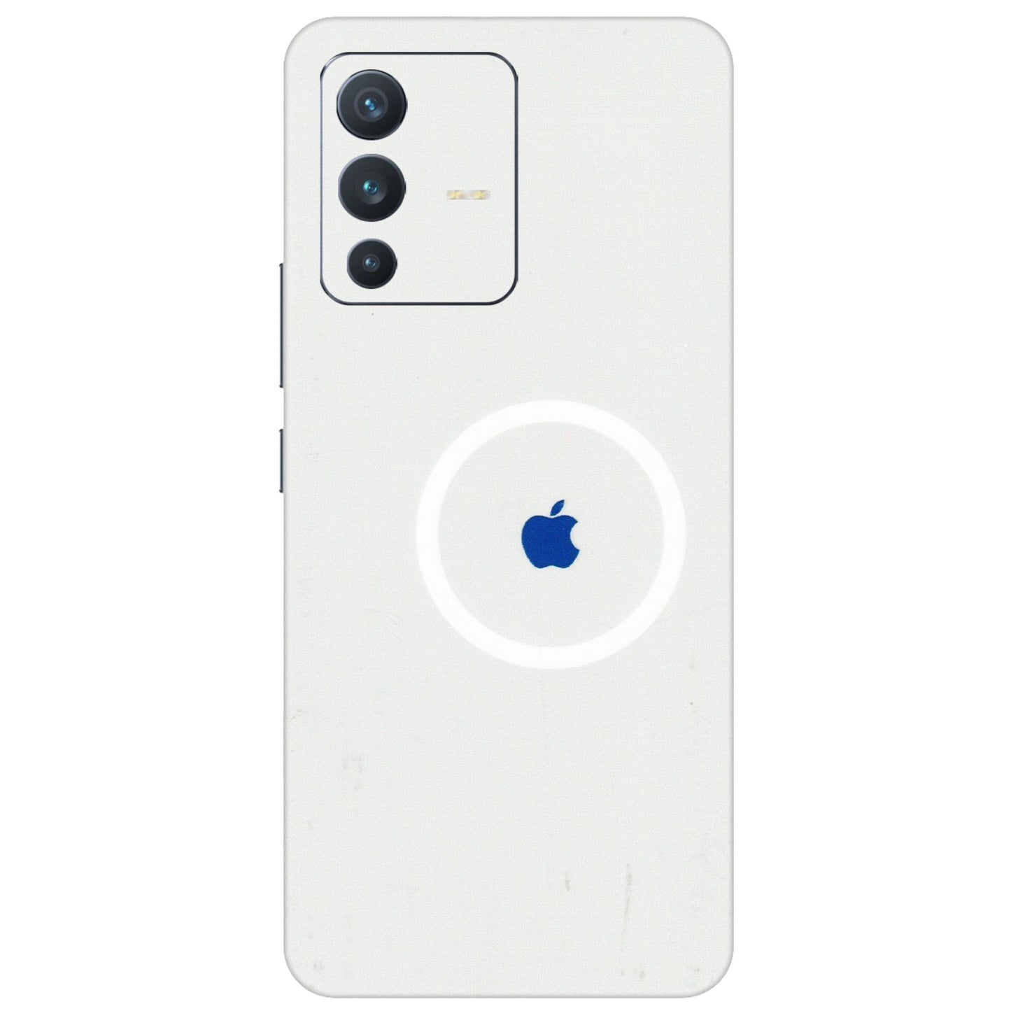 VIVO Z/V/X/T/U/S Series Phone Skins (All Models) - iPhone Magsafe Logo - 3D Embossed Finish (L-320) Vivo V23 (5G)