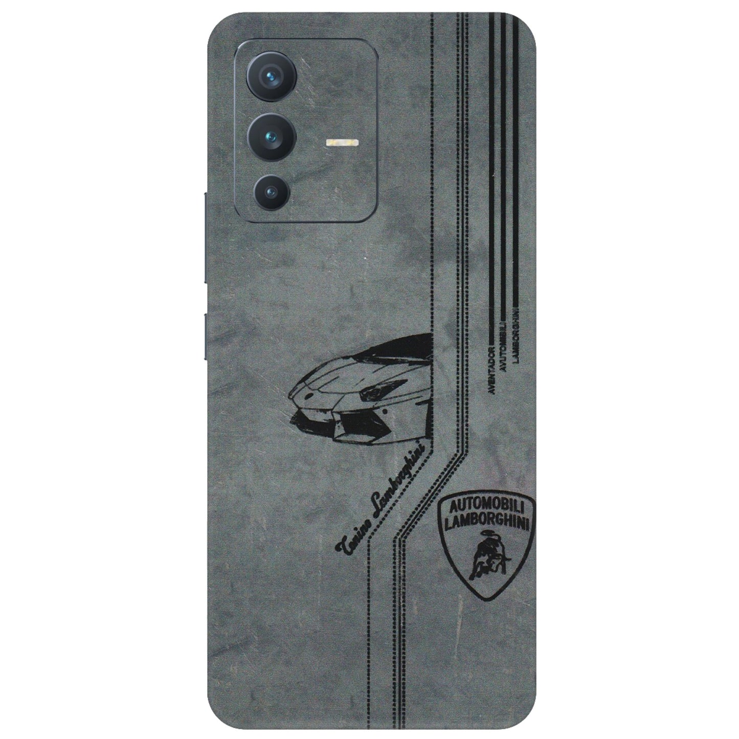VIVO Z/V/X/T/U/S Series Phone Skins (All Models) - New Lamborgini Aventador - 3D Embossed Finish (L-321) Vivo V23 (5G)