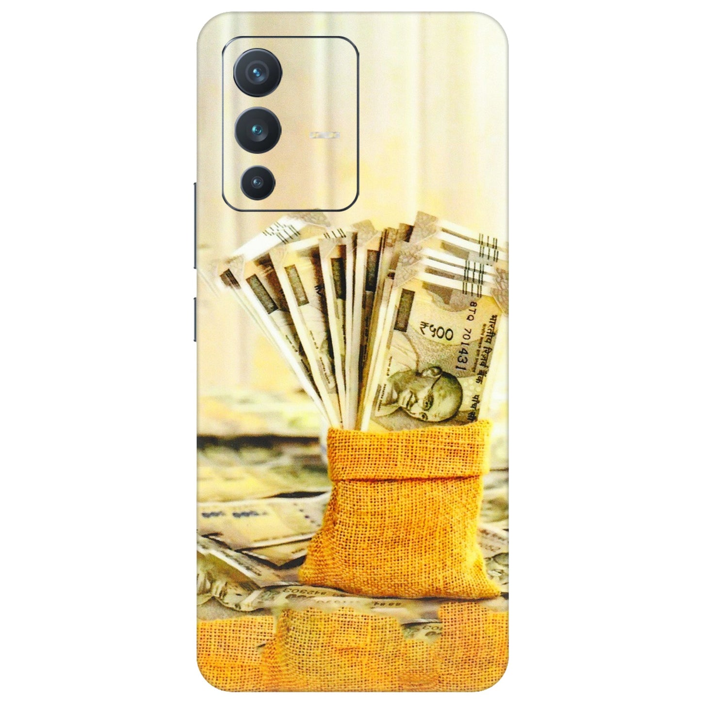VIVO Z/V/X/T/U/S Series Phone Skins (All Models) - Show Me The Money - 3D Embossed Finish (L-52) Vivo V23 (5G)