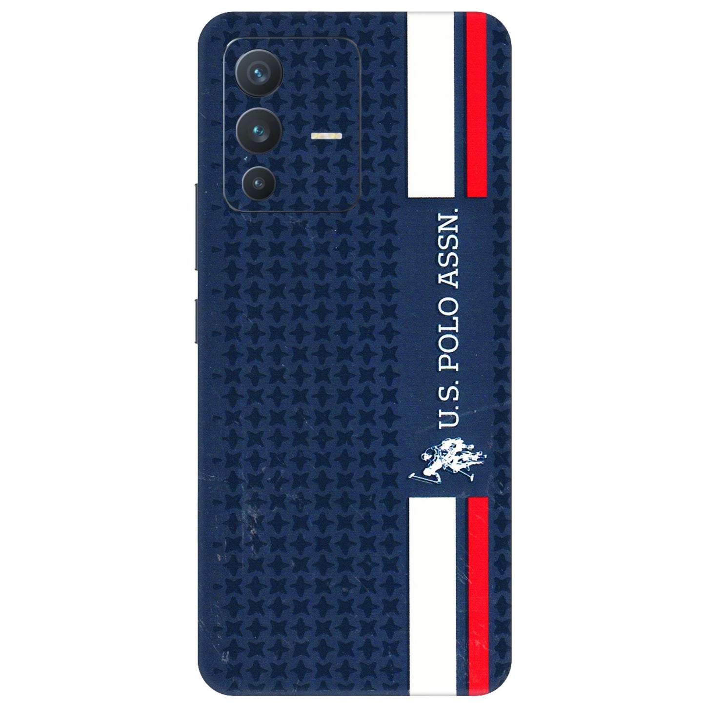 VIVO Z/V/X/T/U/S Series Phone Skins (All Models) - US POLO Designer Brand - 3D Embossed Finish (L-65) Vivo V23 (5G)