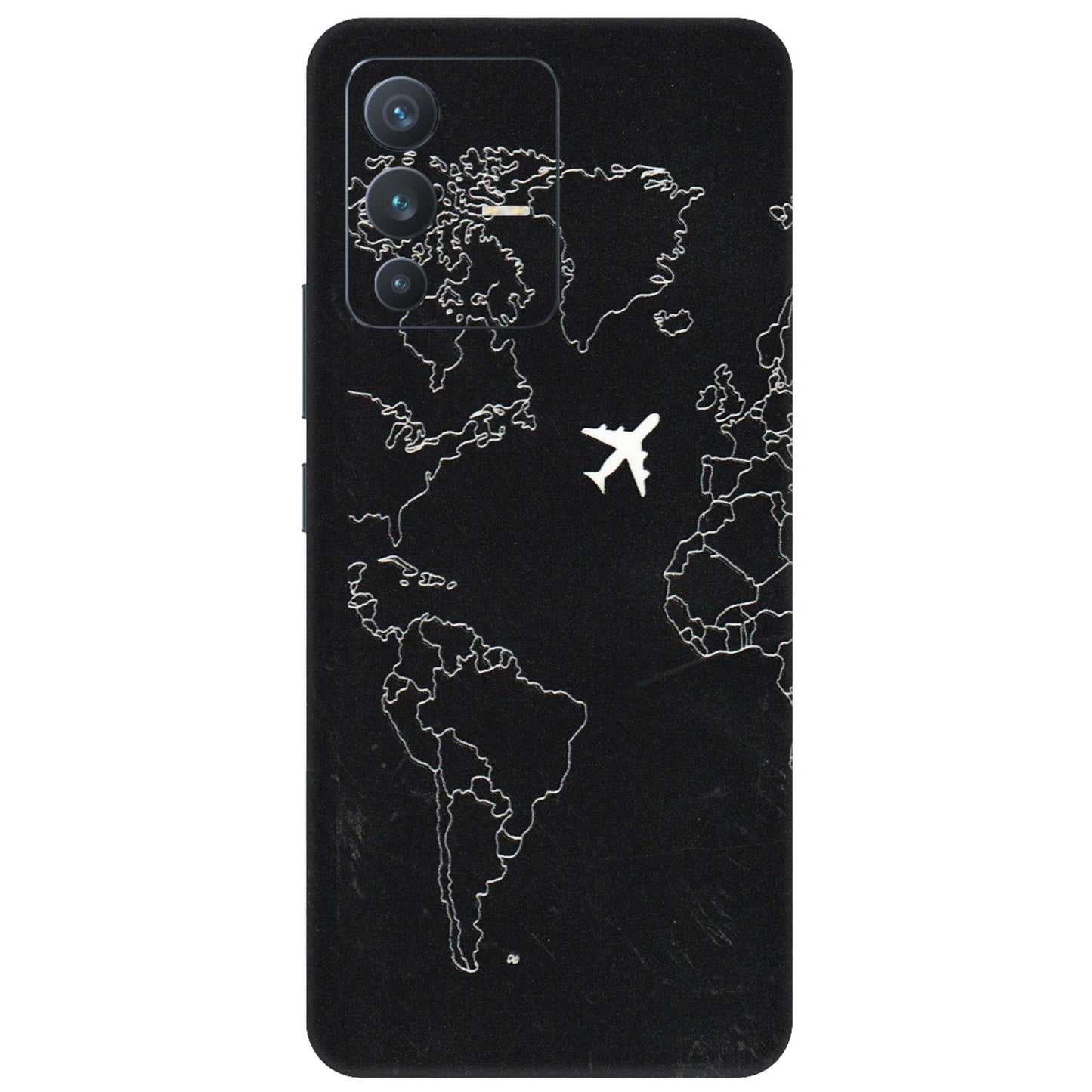 VIVO Z/V/X/T/U/S Series Phone Skins (All Models) - Never Ending Travel - 3D Embossed Finish (L-79) Vivo V23 (5G)