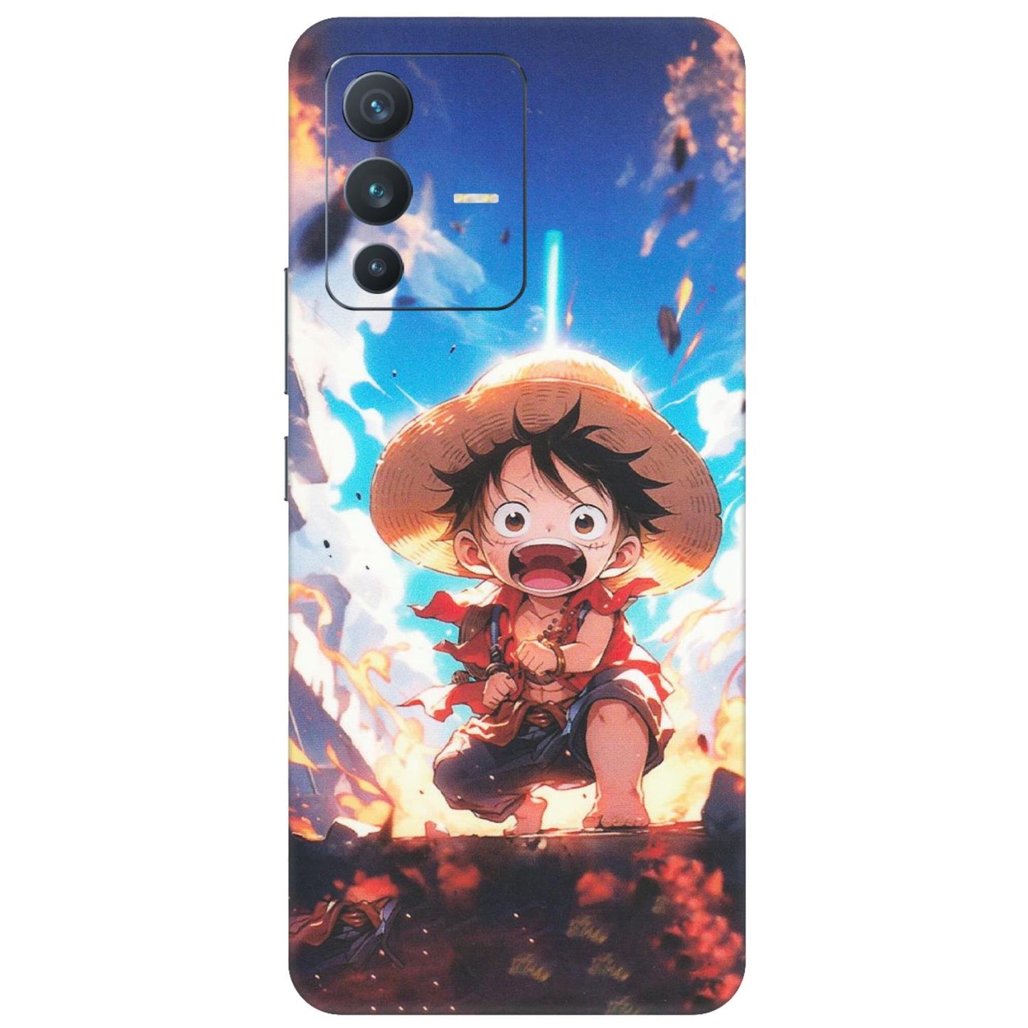 VIVO Z/V/X/T/U/S Series Phone Skins (All Models) - Toon One Piece Cute Character - Matte Finish (M-35) Vivo V23 (5G)