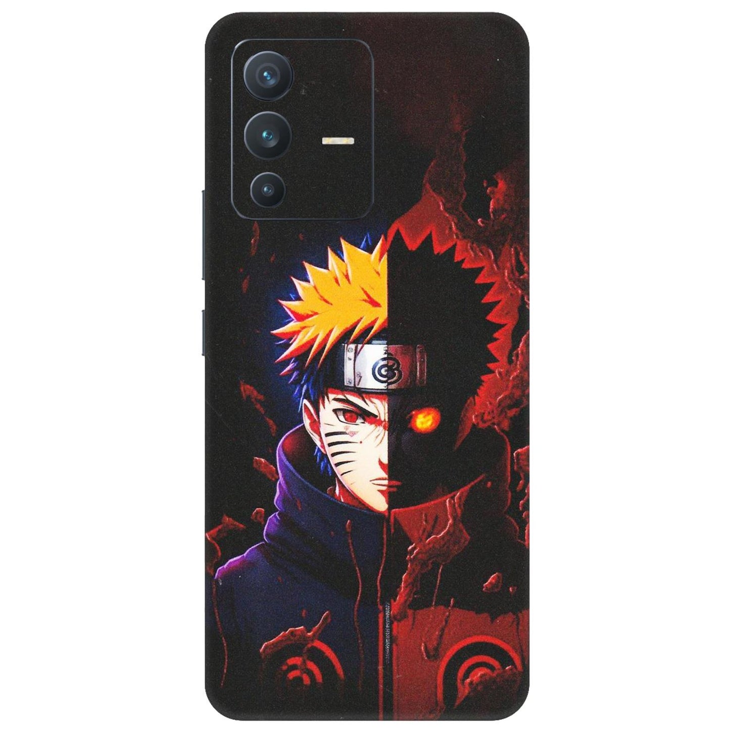 VIVO Z/V/X/T/U/S Series Phone Skins (All Models) - Naruto X Evil - Matte Finish (M-70) Vivo V23 (5G)