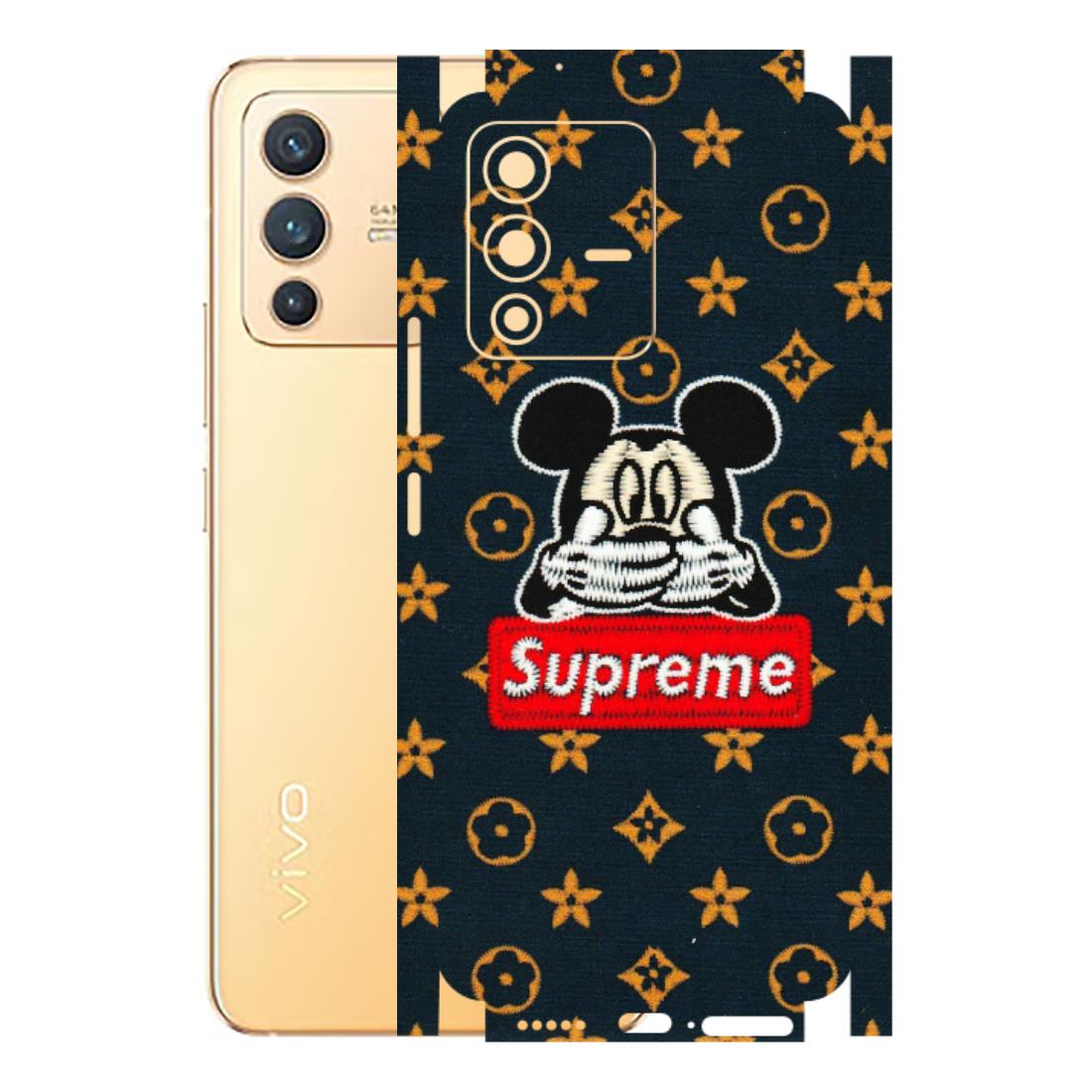 VIVO Z/V/X/T/U/S Series Phone Skins (All Models) - Mickey Supreme - Matte Finish (M-83) Vivo V23 (5G)