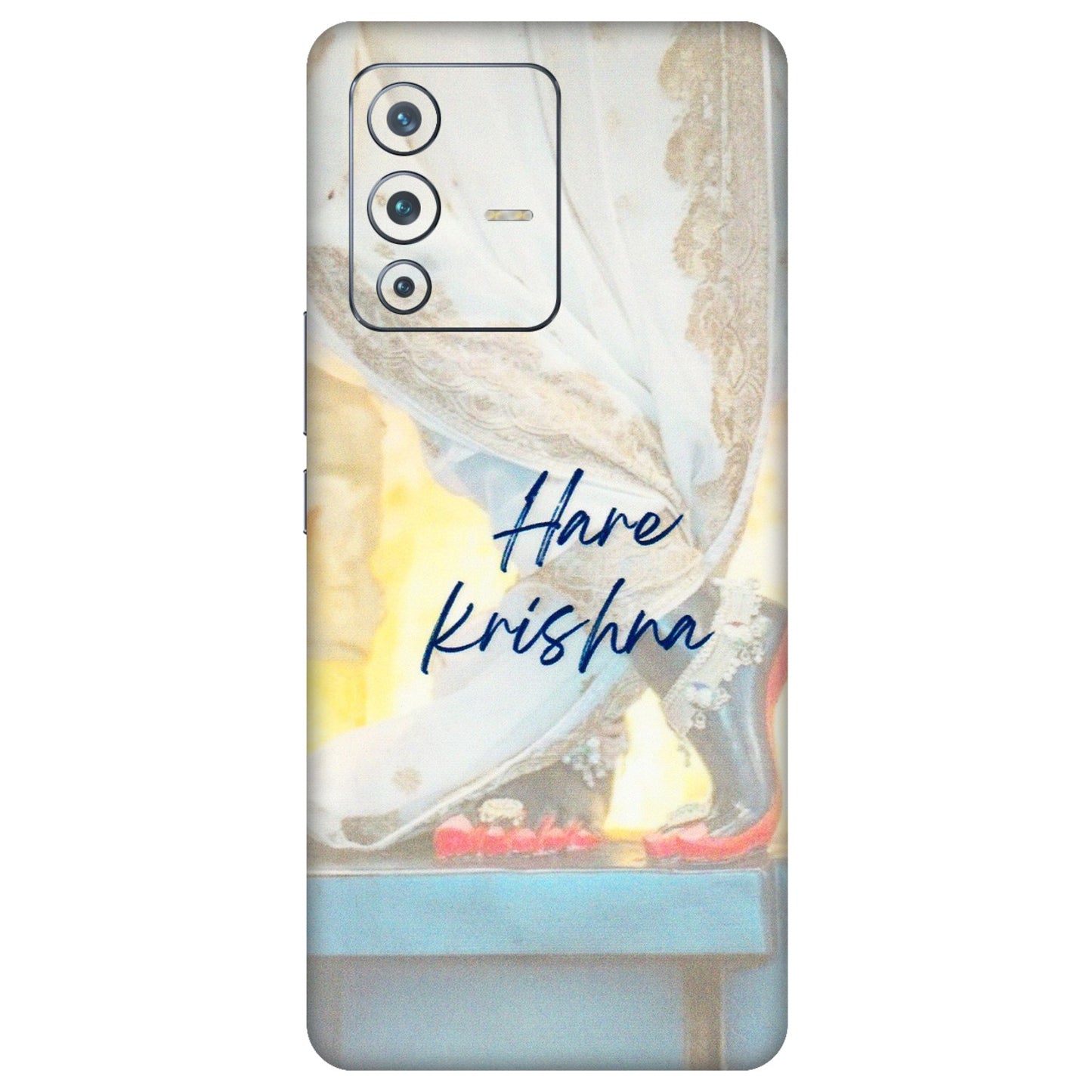 VIVO Z/V/X/T/U/S Series Phone Skins (All Models) - Hare Krishna - 3D Embossed Finish (L-03) Vivo V23 Pro (5G)