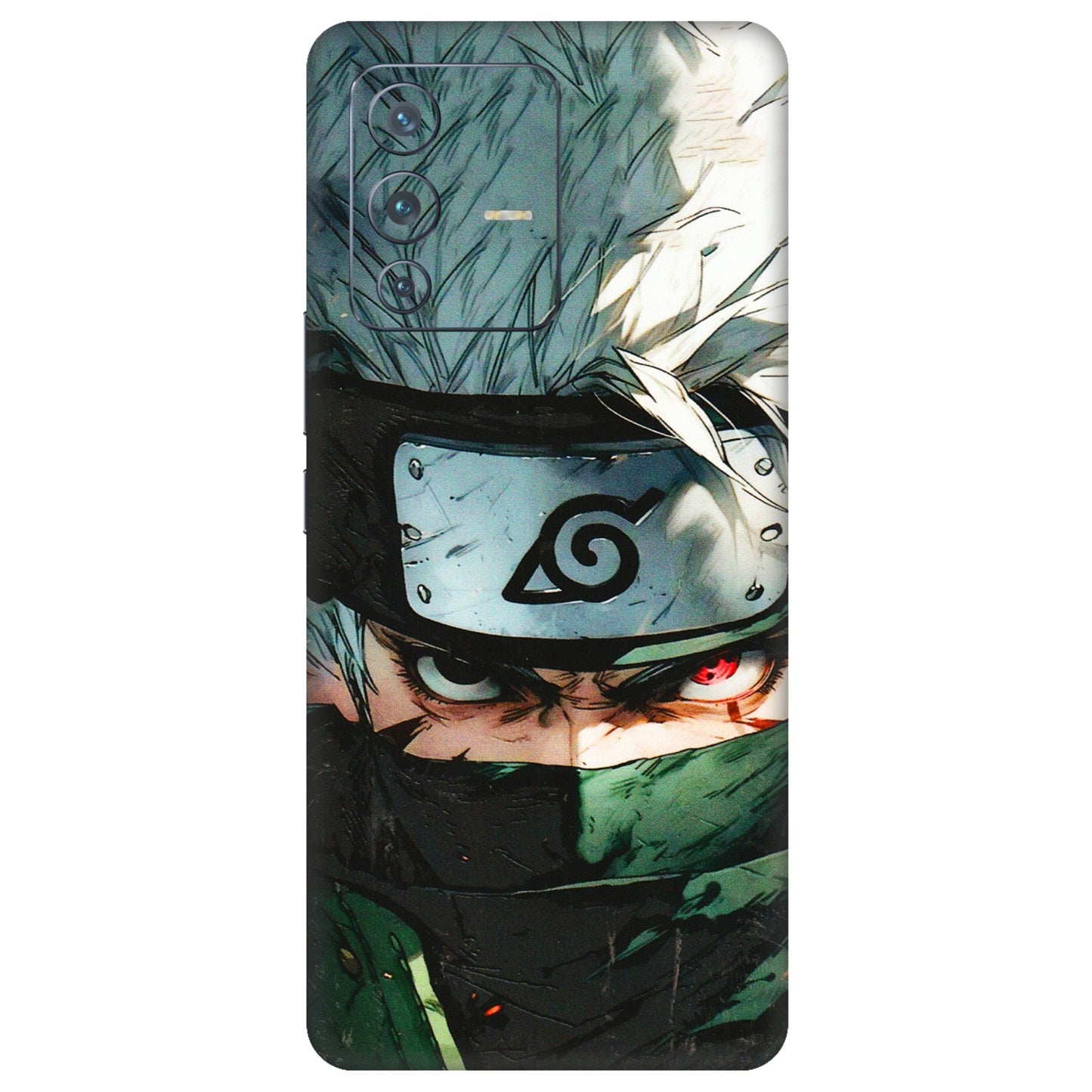 VIVO Z/V/X/T/U/S Series Phone Skins (All Models) - Kakashi Red Eye Focus - 3D Embossed Finish (L-227) Vivo V23 Pro (5G)