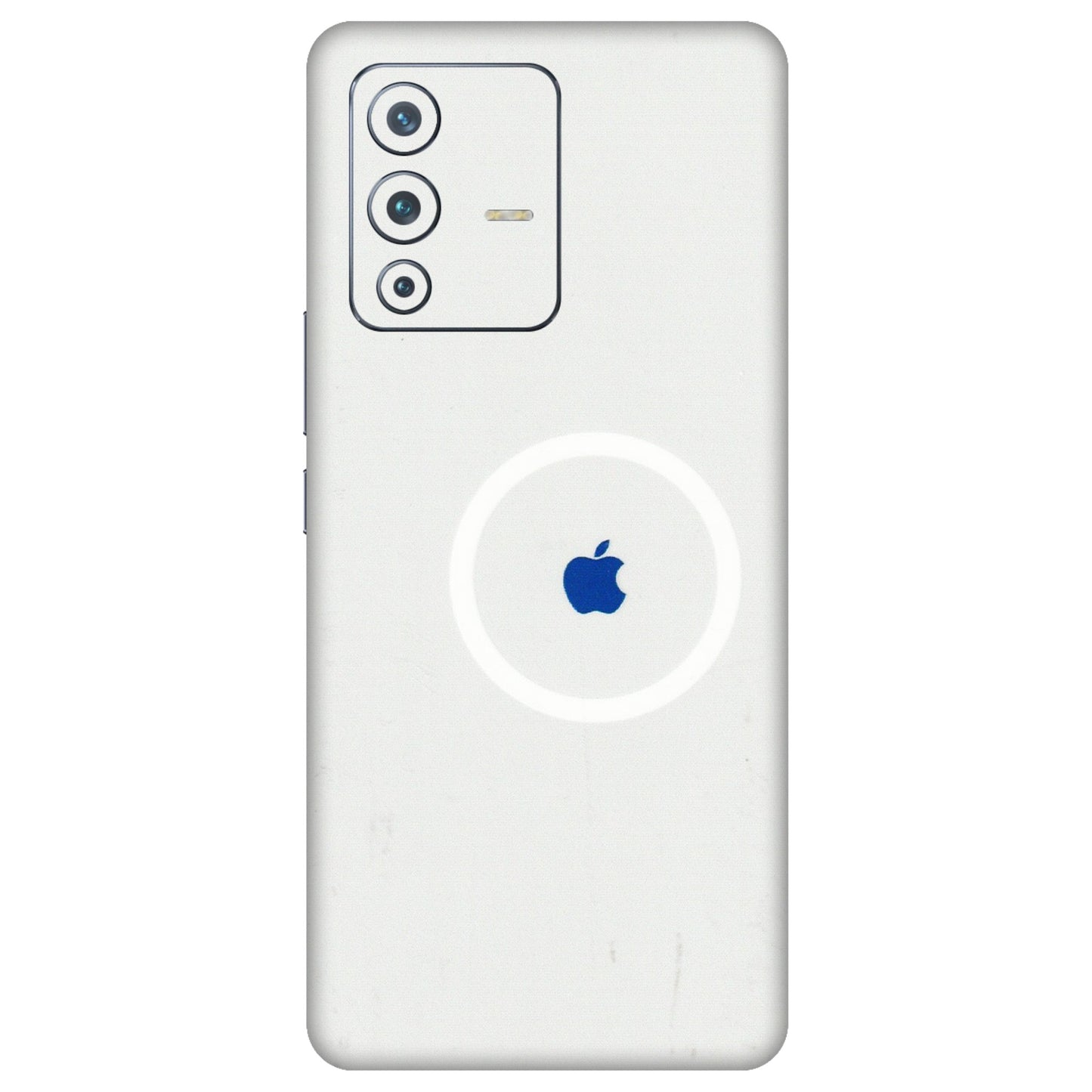 VIVO Z/V/X/T/U/S Series Phone Skins (All Models) - iPhone Magsafe Logo - 3D Embossed Finish (L-320) Vivo V23 Pro (5G)