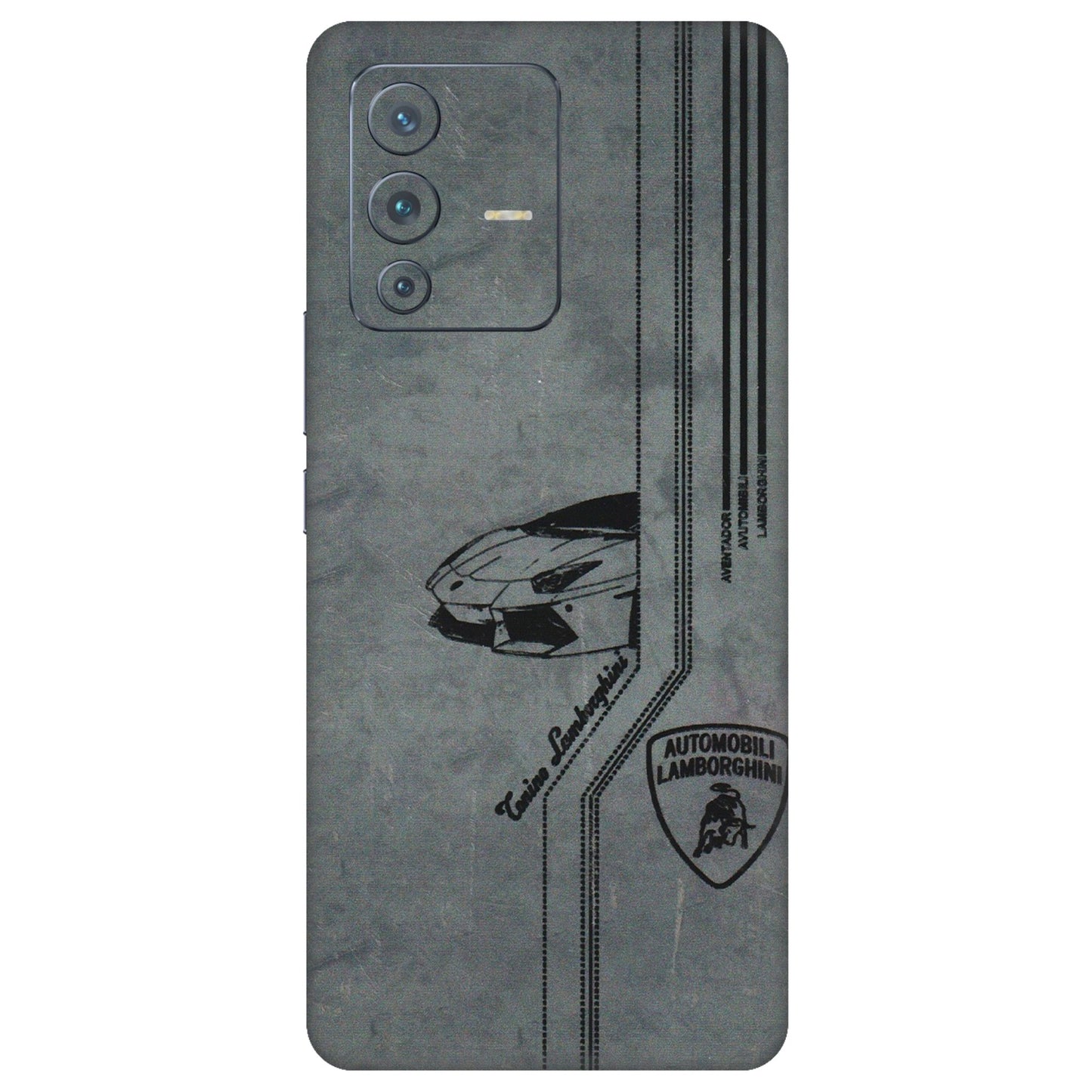 VIVO Z/V/X/T/U/S Series Phone Skins (All Models) - New Lamborgini Aventador - 3D Embossed Finish (L-321) Vivo V23 Pro (5G)