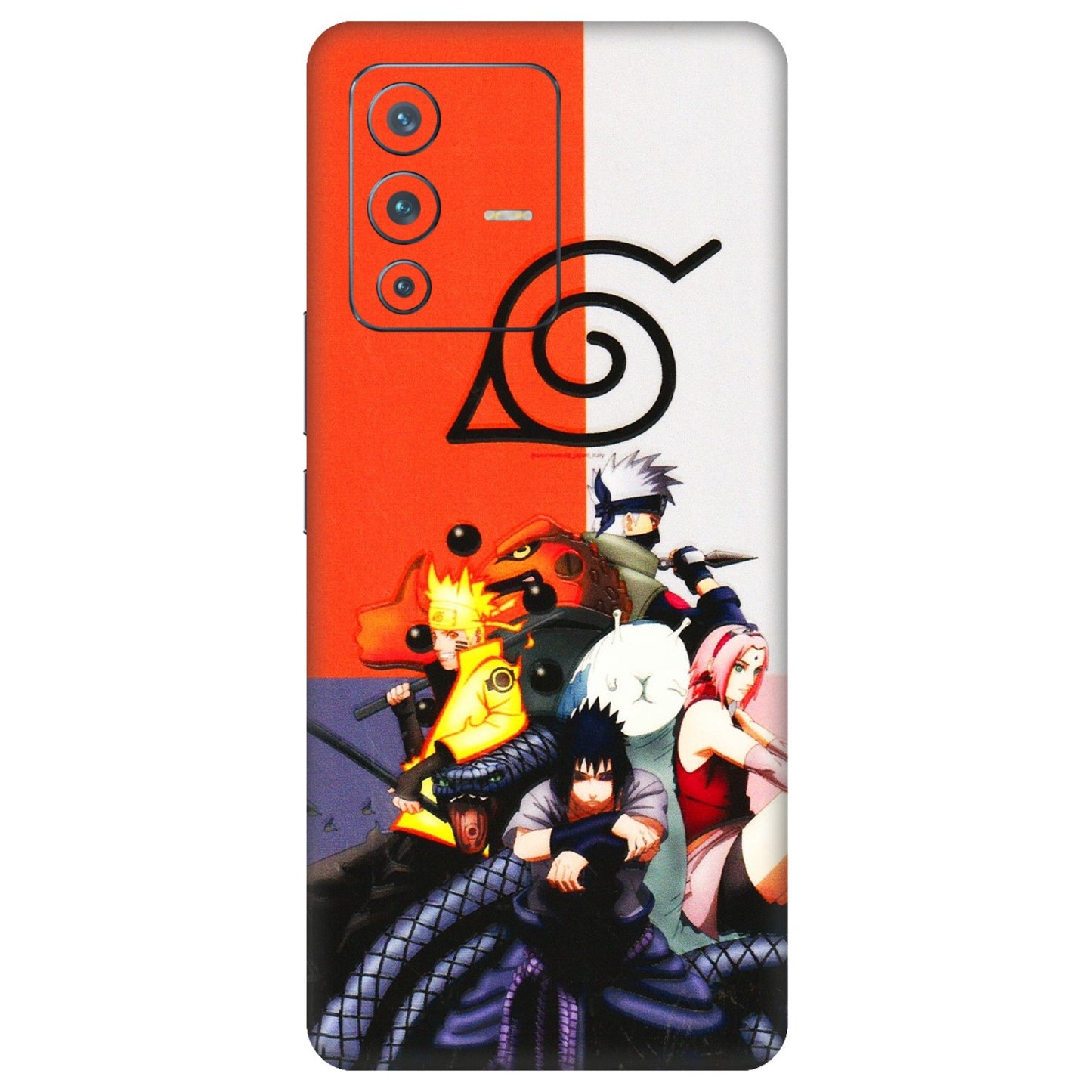 VIVO Z/V/X/T/U/S Series Phone Skins (All Models) - Naruto Final Fight - 3D Embossed Finish (L-33) Vivo V23 Pro (5G)