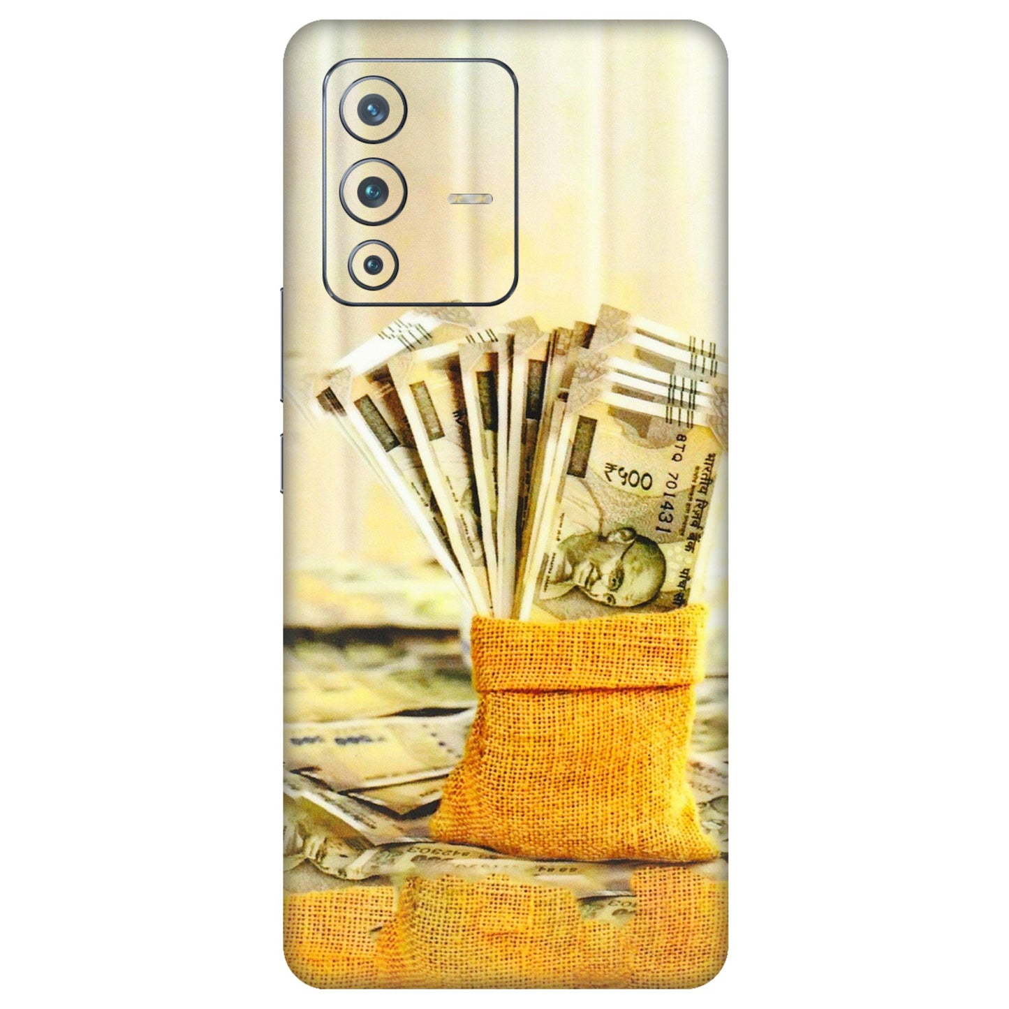 VIVO Z/V/X/T/U/S Series Phone Skins (All Models) - Show Me The Money - 3D Embossed Finish (L-52) Vivo V23 Pro (5G)