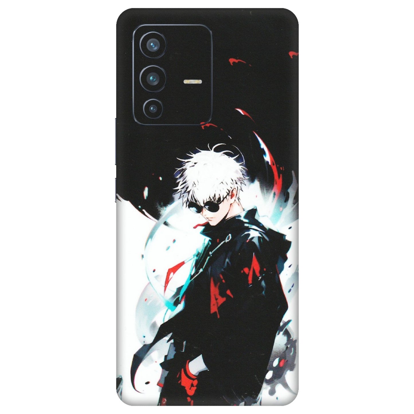 VIVO Z/V/X/T/U/S Series Phone Skins (All Models) - Gojo Powerful Charater Kaisen Anime - Matte Finish (M-144) Vivo V23 Pro (5G)