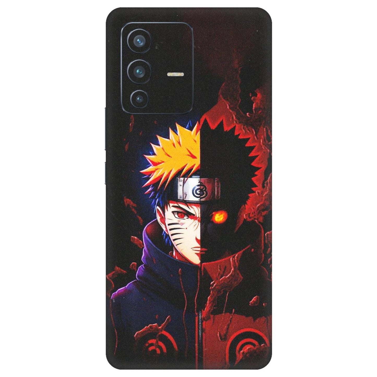 VIVO Z/V/X/T/U/S Series Phone Skins (All Models) - Naruto X Evil - Matte Finish (M-70) Vivo V23 Pro (5G)