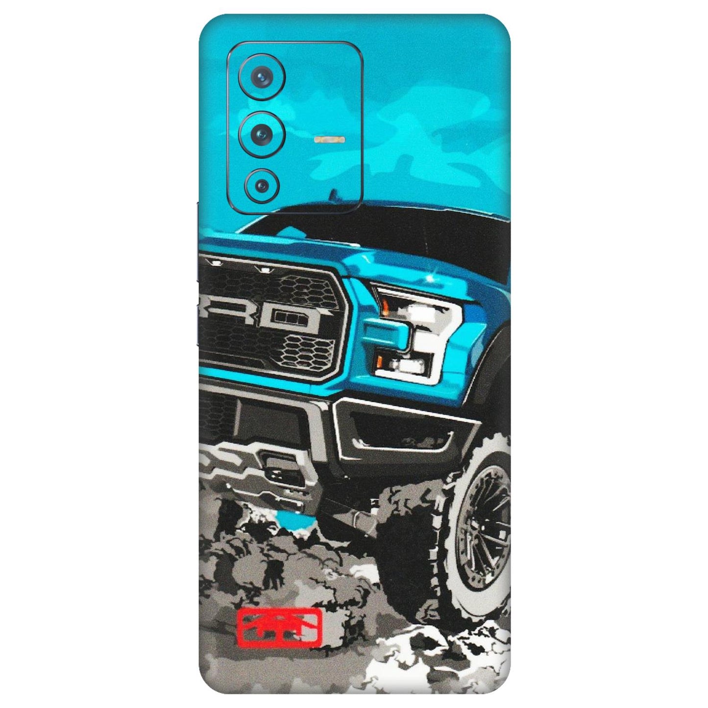 VIVO Z/V/X/T/U/S Series Phone Skins (All Models) - Off Roading Lover - Matte Finish (M-95) Vivo V23 Pro (5G)