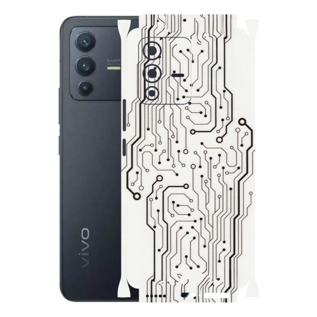VIVO Z/V/X/T/U/S Series Phone Skins (All Models) - Tech Circuits - Transparent Finish (T-03) Vivo V23 Pro (5G)