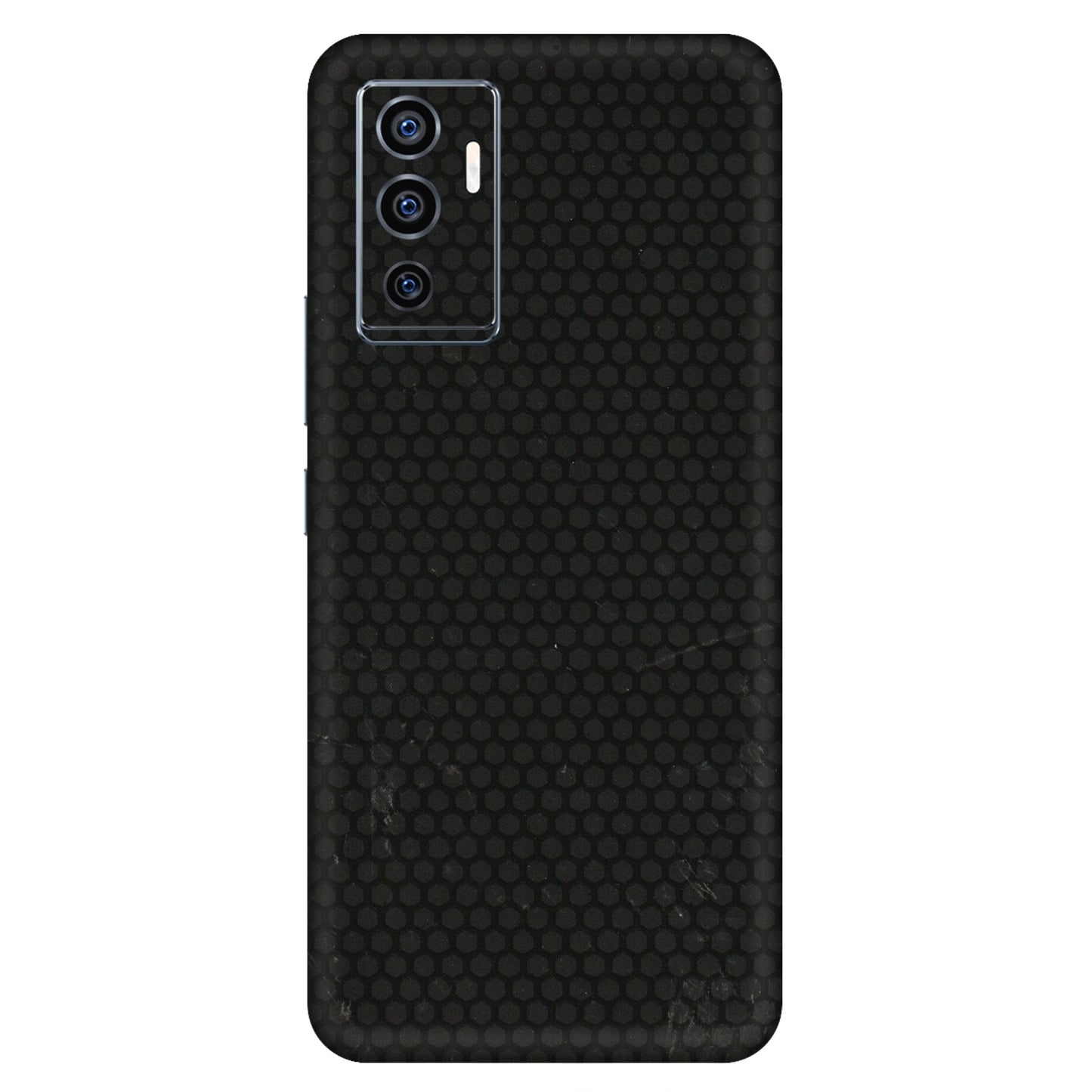 VIVO Z/V/X/T/U/S Series Phone Skins (All Models) - Black honeycomb - 3D Embossed Finish (L-114) Vivo V23e (5G)