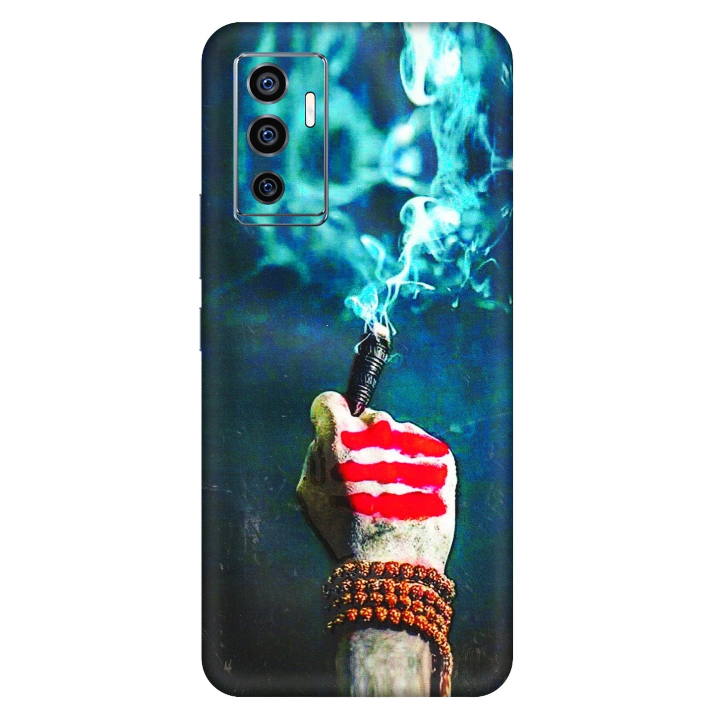 VIVO Z/V/X/T/U/S Series Phone Skins (All Models) - Mahadev Bhakt - 3D Embossed Finish (L-146) Vivo V23e (5G)