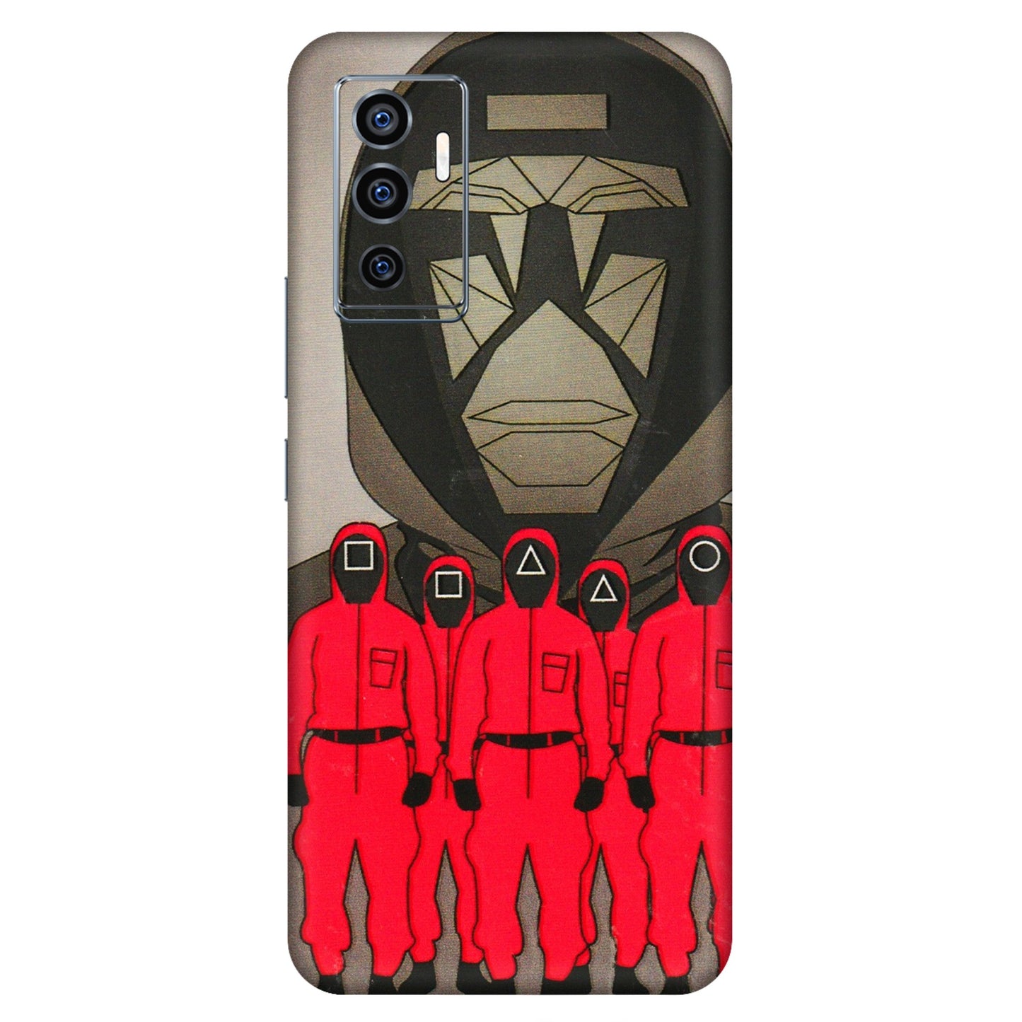 VIVO Z/V/X/T/U/S Series Phone Skins (All Models) - Squid Game Hero - 3D Embossed Finish (L-245) Vivo V23e (5G)