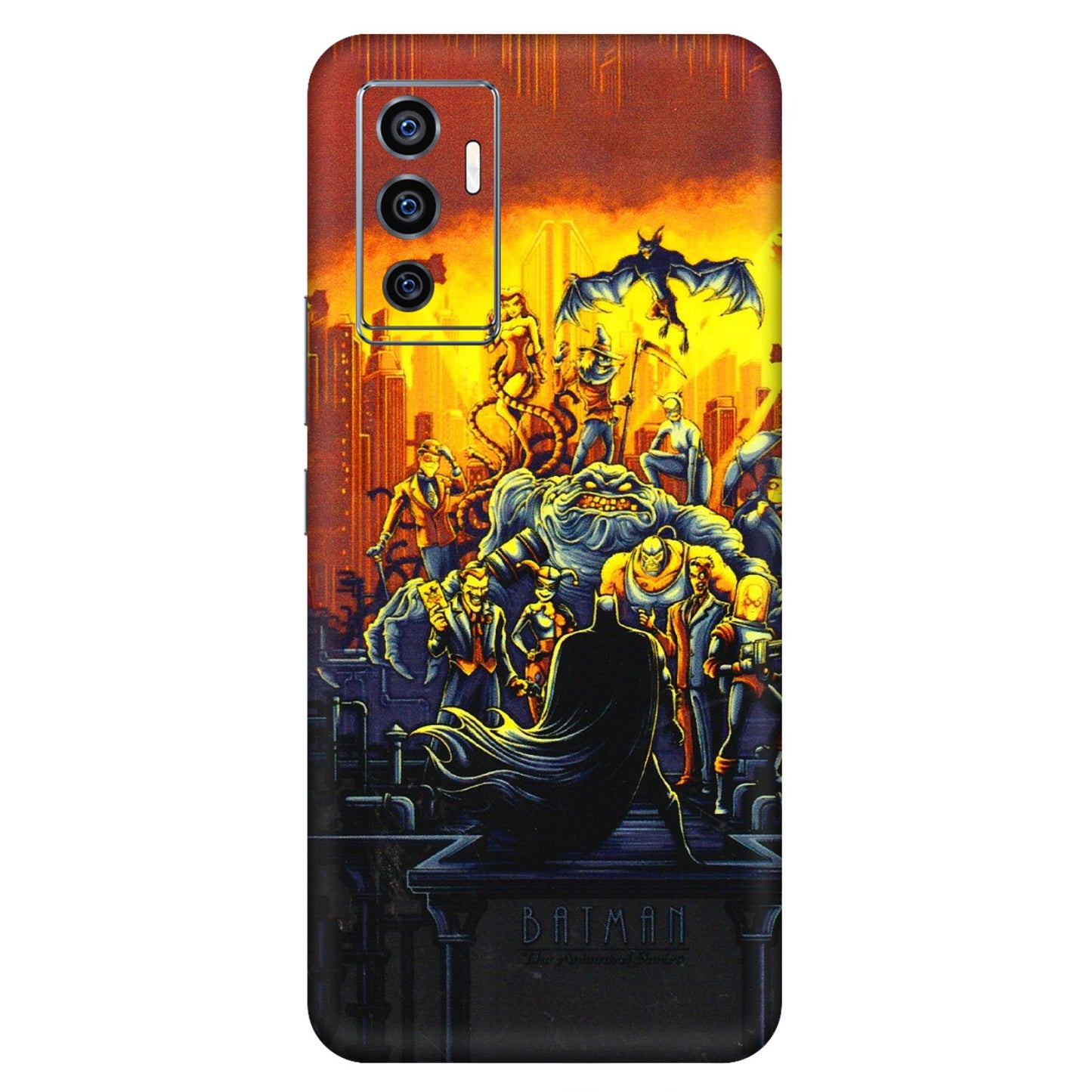 VIVO Z/V/X/T/U/S Series Phone Skins (All Models) - Games Doodles - 3D Embossed Finish (L-24) Vivo V23e (5G)