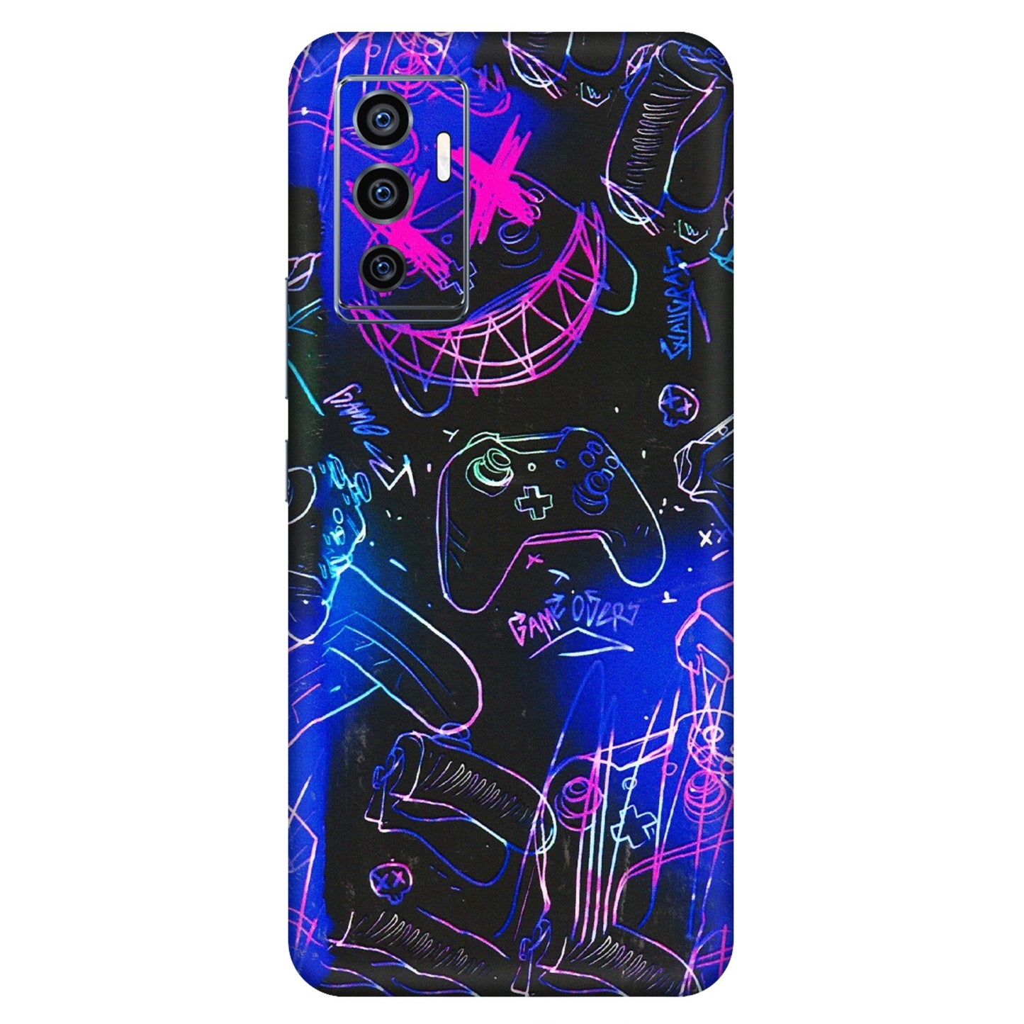 VIVO Z/V/X/T/U/S Series Phone Skins (All Models) - Gamers Paradise - 3D Embossed Finish (L-258) Vivo V23e (5G)