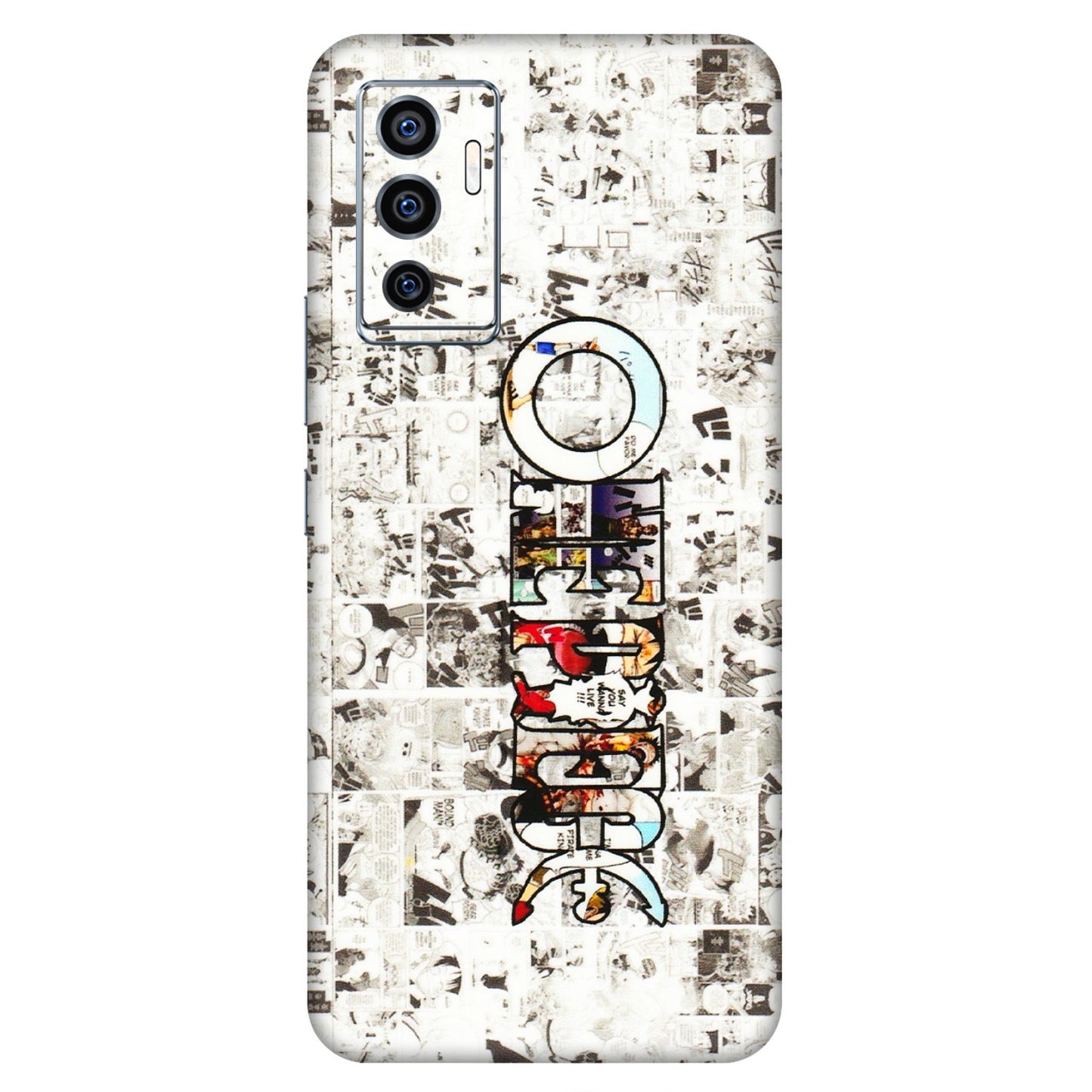 VIVO Z/V/X/T/U/S Series Phone Skins (All Models) - One Piece Manga - 3D Embossed Finish (L-26) Vivo V23e (5G)