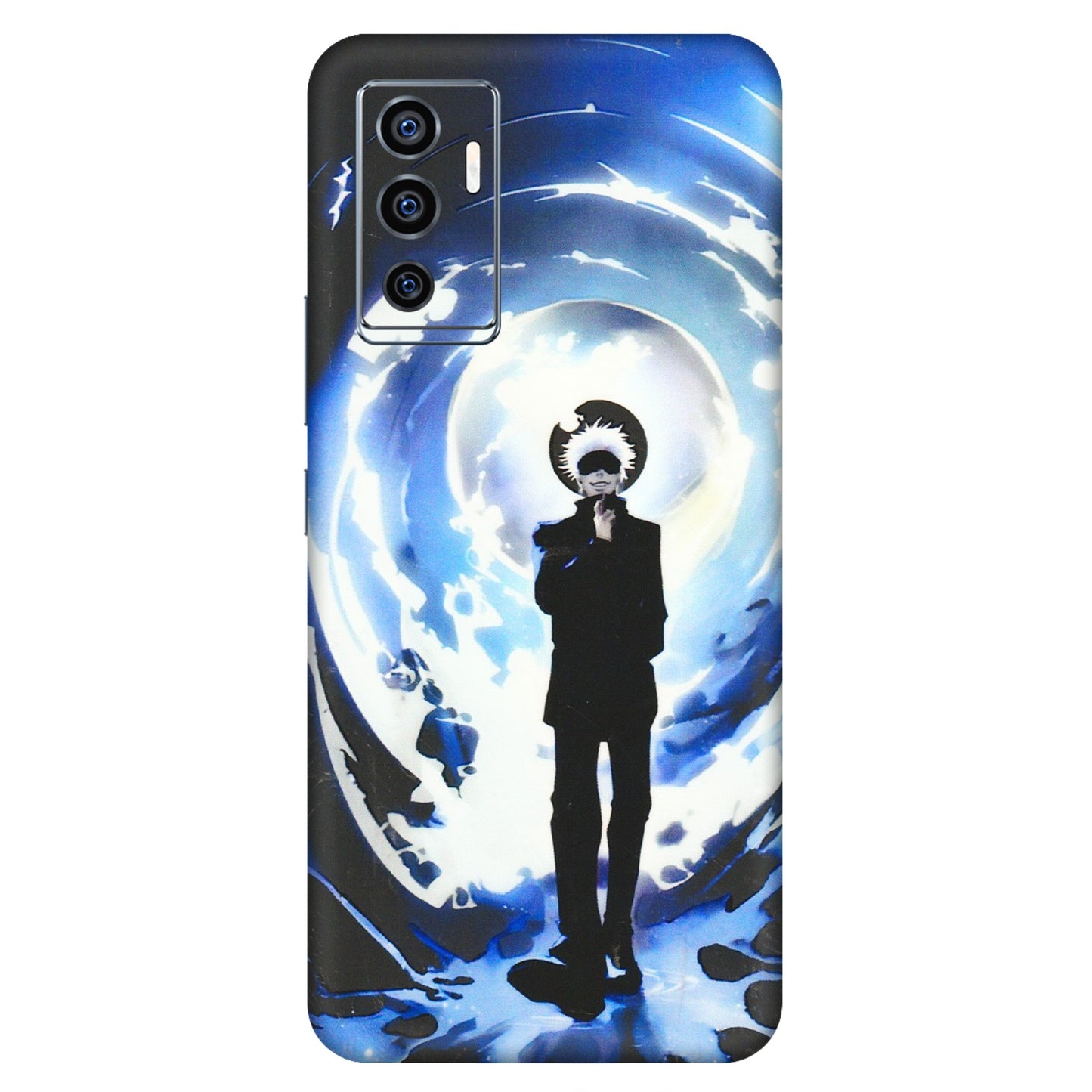 VIVO Z/V/X/T/U/S Series Phone Skins (All Models) - Jujustu Kaisen Anime Manga - 3D Embossed Finish (L-317) Vivo V23e (5G)