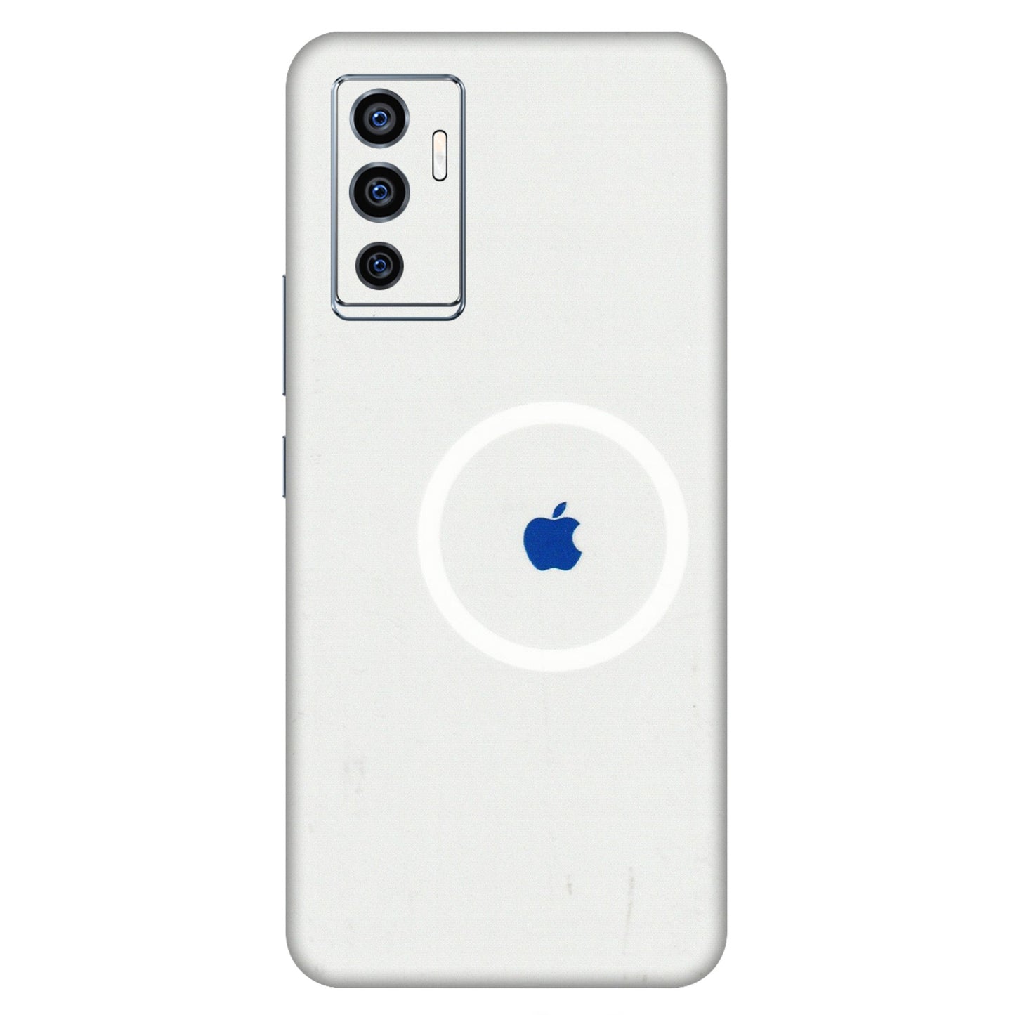 VIVO Z/V/X/T/U/S Series Phone Skins (All Models) - iPhone Magsafe Logo - 3D Embossed Finish (L-320) Vivo V23e (5G)