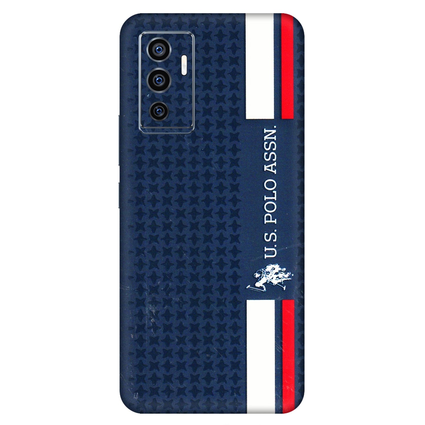 VIVO Z/V/X/T/U/S Series Phone Skins (All Models) - US POLO Designer Brand - 3D Embossed Finish (L-65) Vivo V23e (5G)