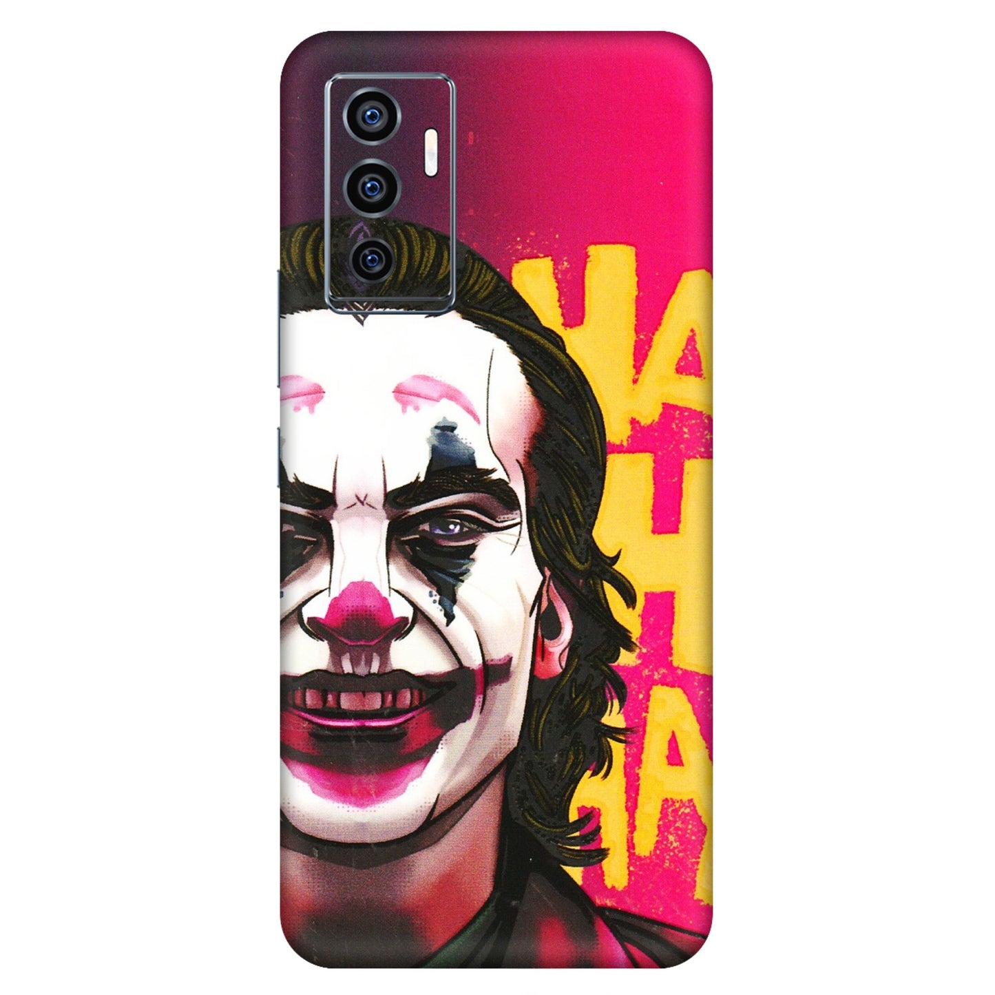 VIVO Z/V/X/T/U/S Series Phone Skins (All Models) - Joker Evil Laugh - 3D Embossed Finish (L-97) Vivo V23e (5G)