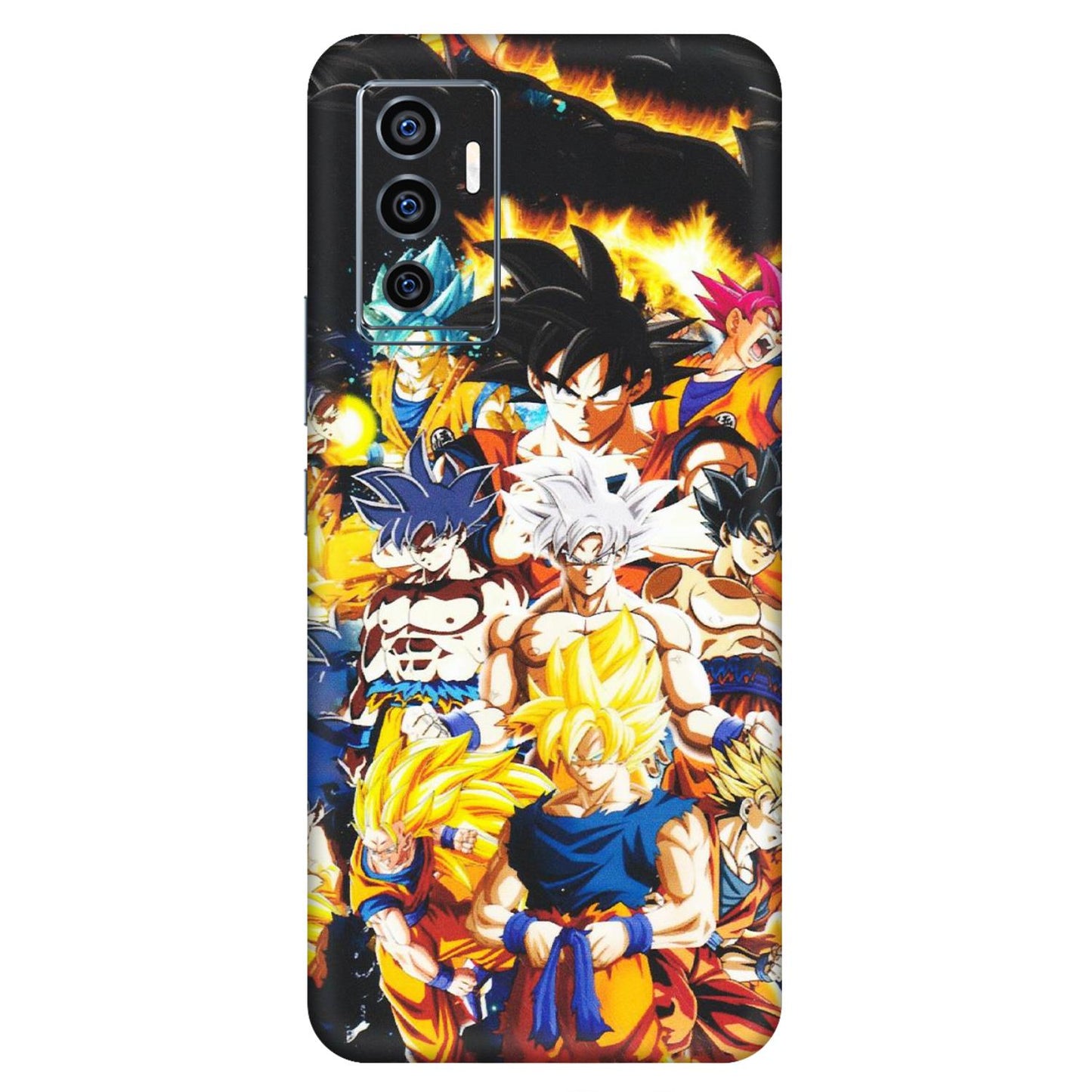 VIVO Z/V/X/T/U/S Series Phone Skins (All Models) - Ultimate Dragon Ball Z - Matte Finish (M-100) Vivo V23e (5G)