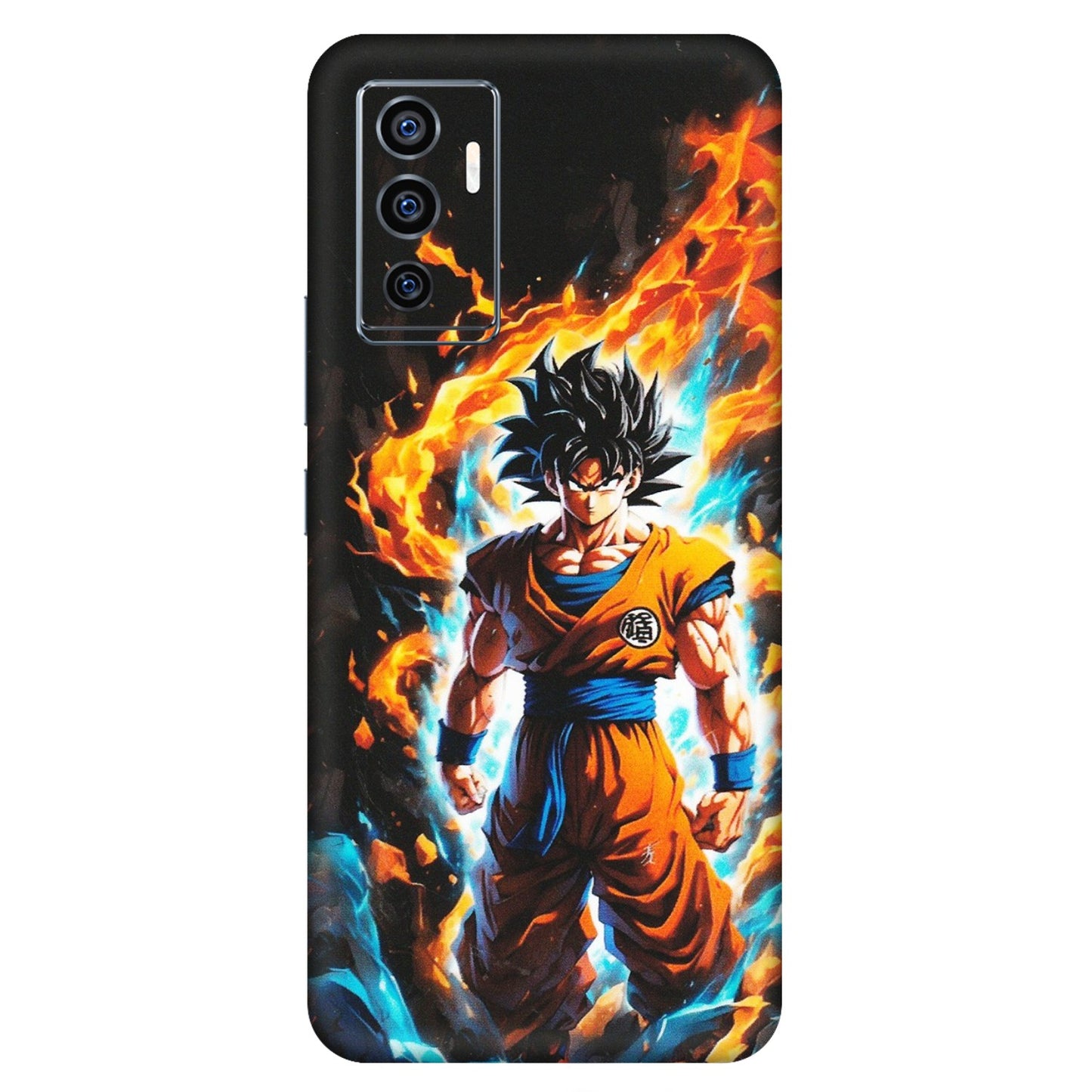 VIVO Z/V/X/T/U/S Series Phone Skins (All Models) - Goku Transformation Anime - Matte Finish (M-159) Vivo V23e (5G)
