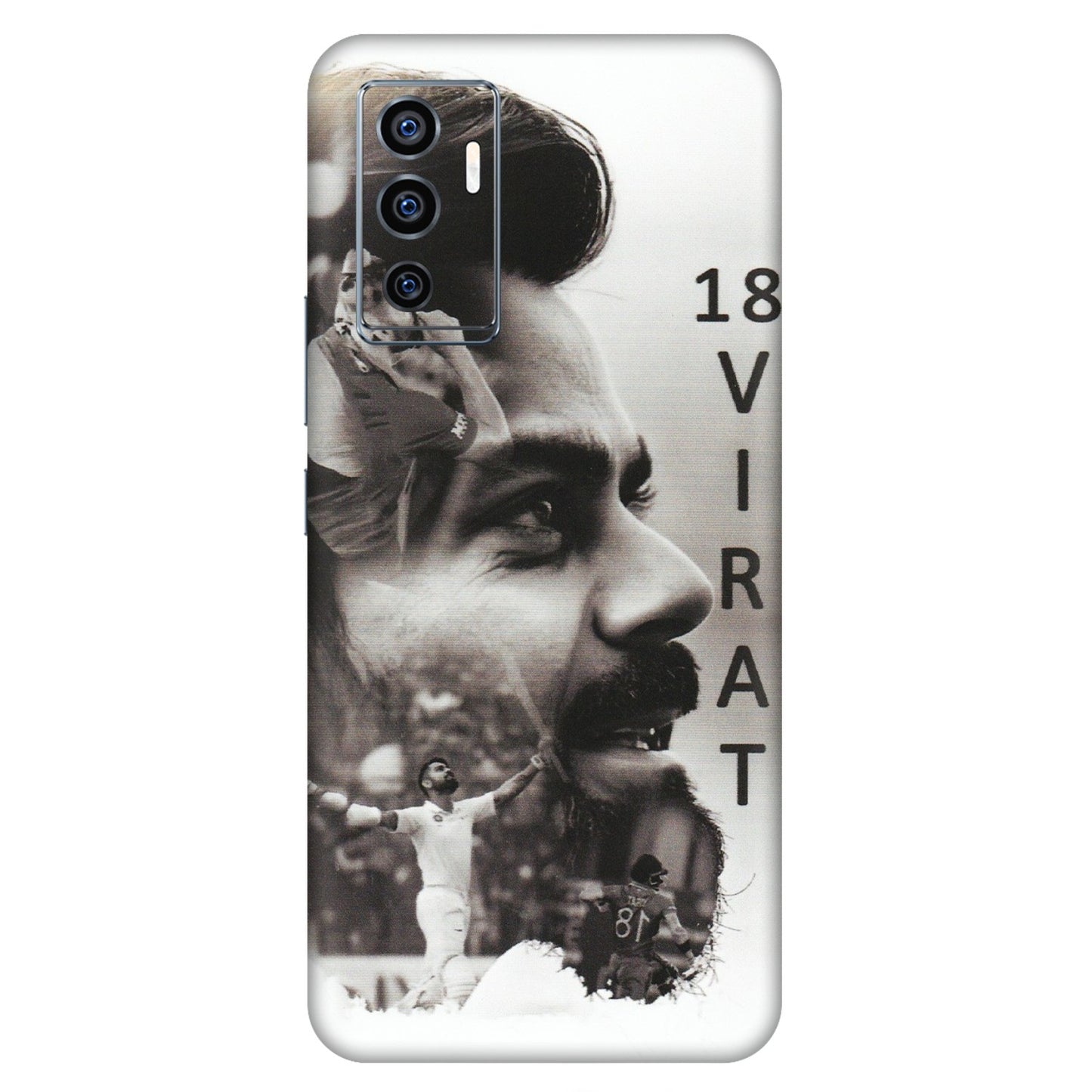 VIVO Z/V/X/T/U/S Series Phone Skins (All Models) - Virat Kohli Cricketer - Matte Finish (M-163) Vivo V23e (5G)