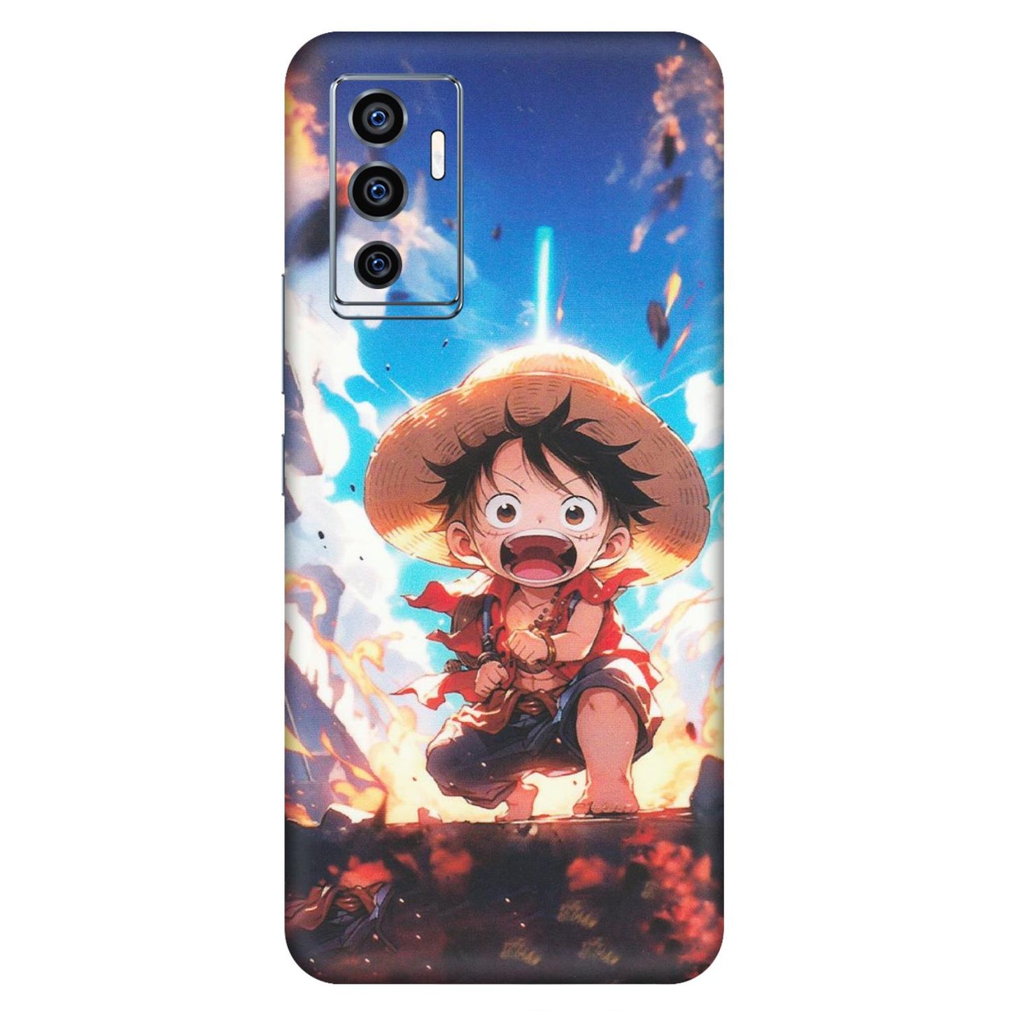 VIVO Z/V/X/T/U/S Series Phone Skins (All Models) - Toon One Piece Cute Character - Matte Finish (M-35) Vivo V23e (5G)