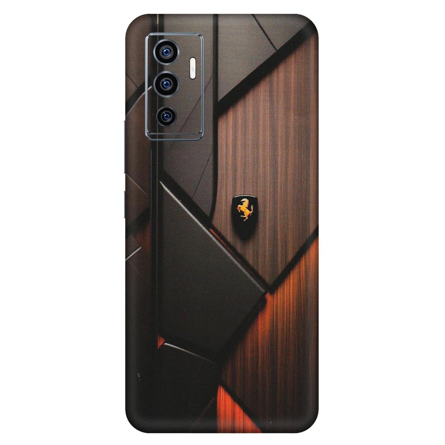 VIVO Z/V/X/T/U/S Series Phone Skins (All Models) - Lambo Beauty Wood Pattern Sober - Matte Finish (M-51) Vivo V23e (5G)