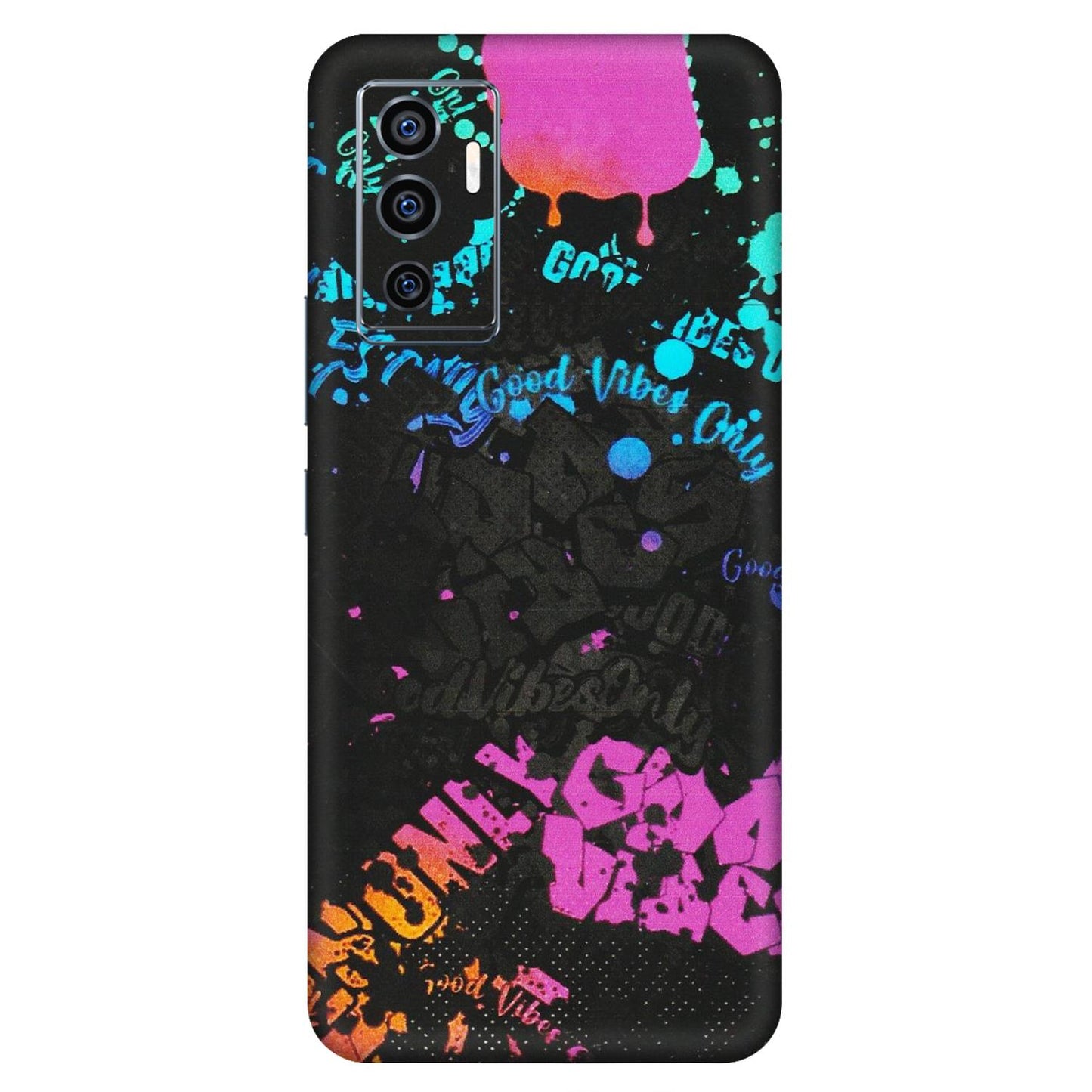 VIVO Z/V/X/T/U/S Series Phone Skins (All Models) - Majestic Black Vibes - Matte Finish (M-62) Vivo V23e (5G)