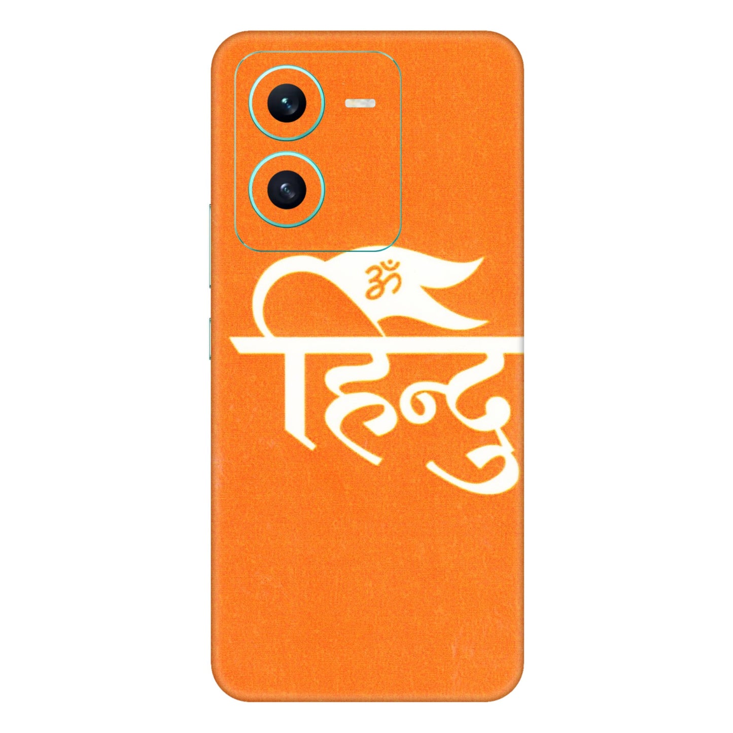 VIVO Z/V/X/T/U/S Series Phone Skins (All Models) - Hindu Kesari - 3D Embossed Finish (L-154) Vivo V25 (5G)