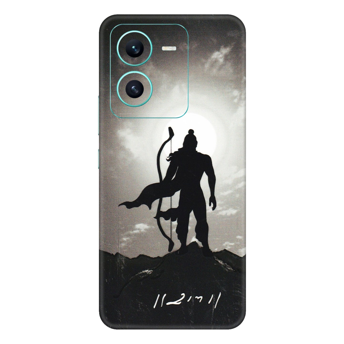 VIVO Z/V/X/T/U/S Series Phone Skins (All Models) - Jai Siya Ram - 3D Embossed Finish (L-200) Vivo V25 (5G)