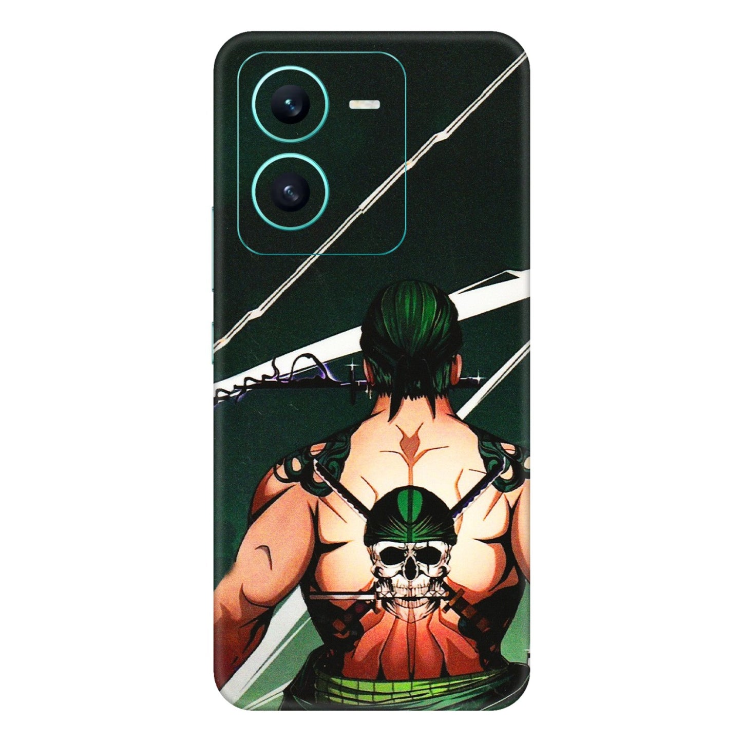 VIVO Z/V/X/T/U/S Series Phone Skins (All Models) - Zoro Anime - 3D Embossed Finish (L-23) Vivo V25 (5G)